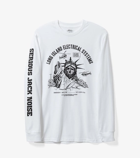 Airflow Optimized Weave Statue L.S. Tee (White)
