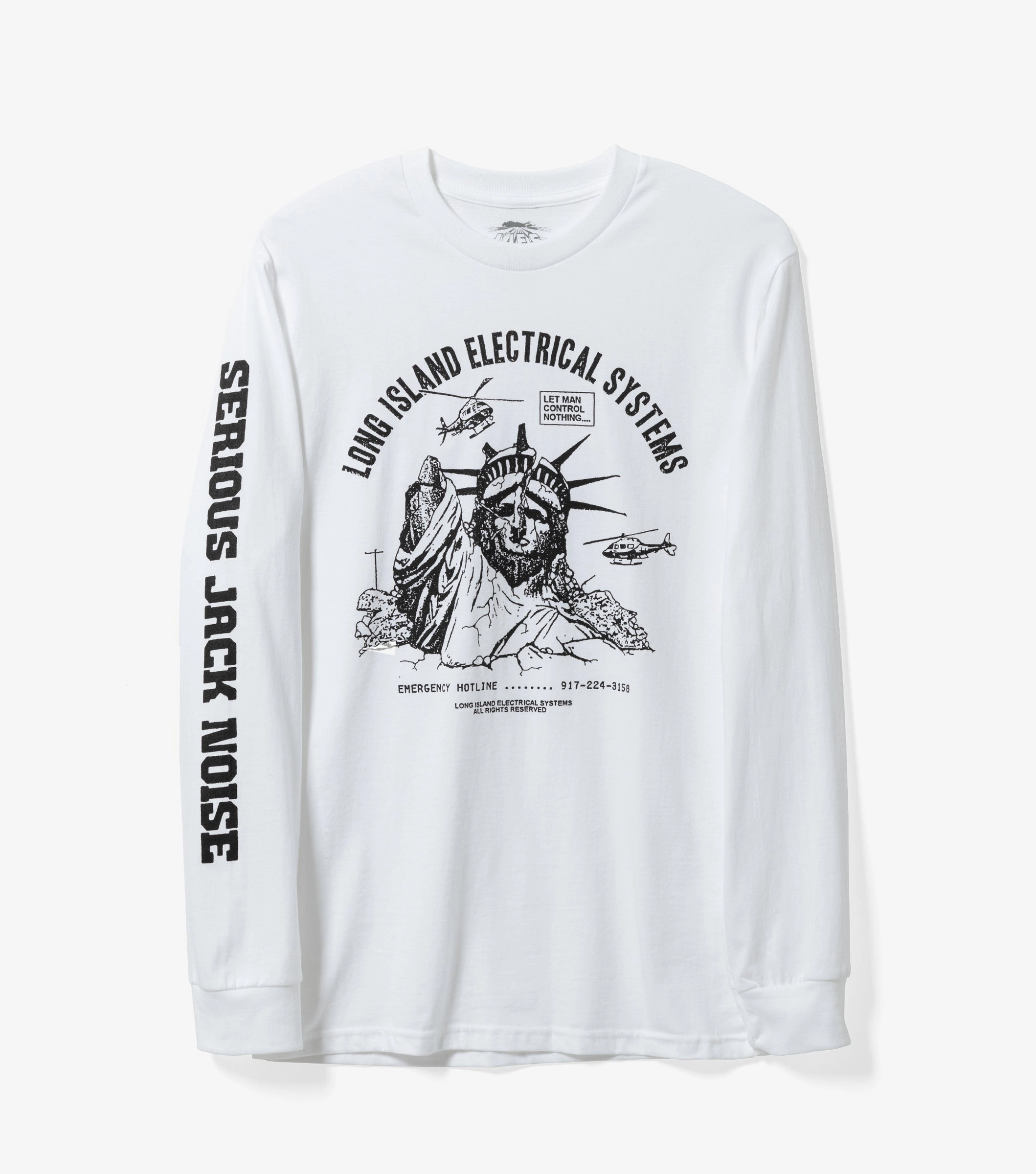 Airflow Optimized Weave Statue L.S. Tee (White)
