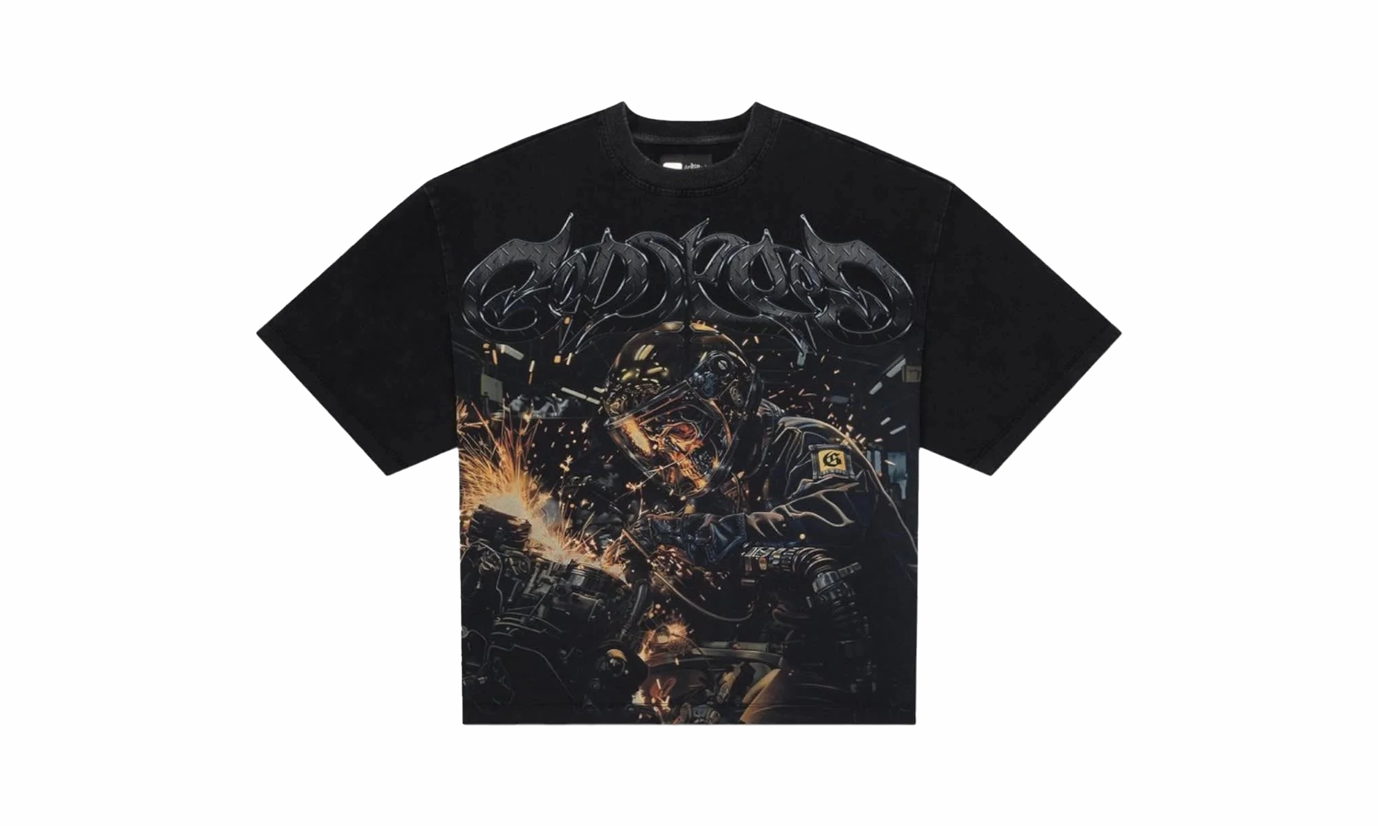 Steel Sharpens Steel T-Shirt "Black Wash" Luxury Mood