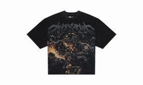 Village Charm Steel Sharpens Steel T-Shirt "Black Wash"