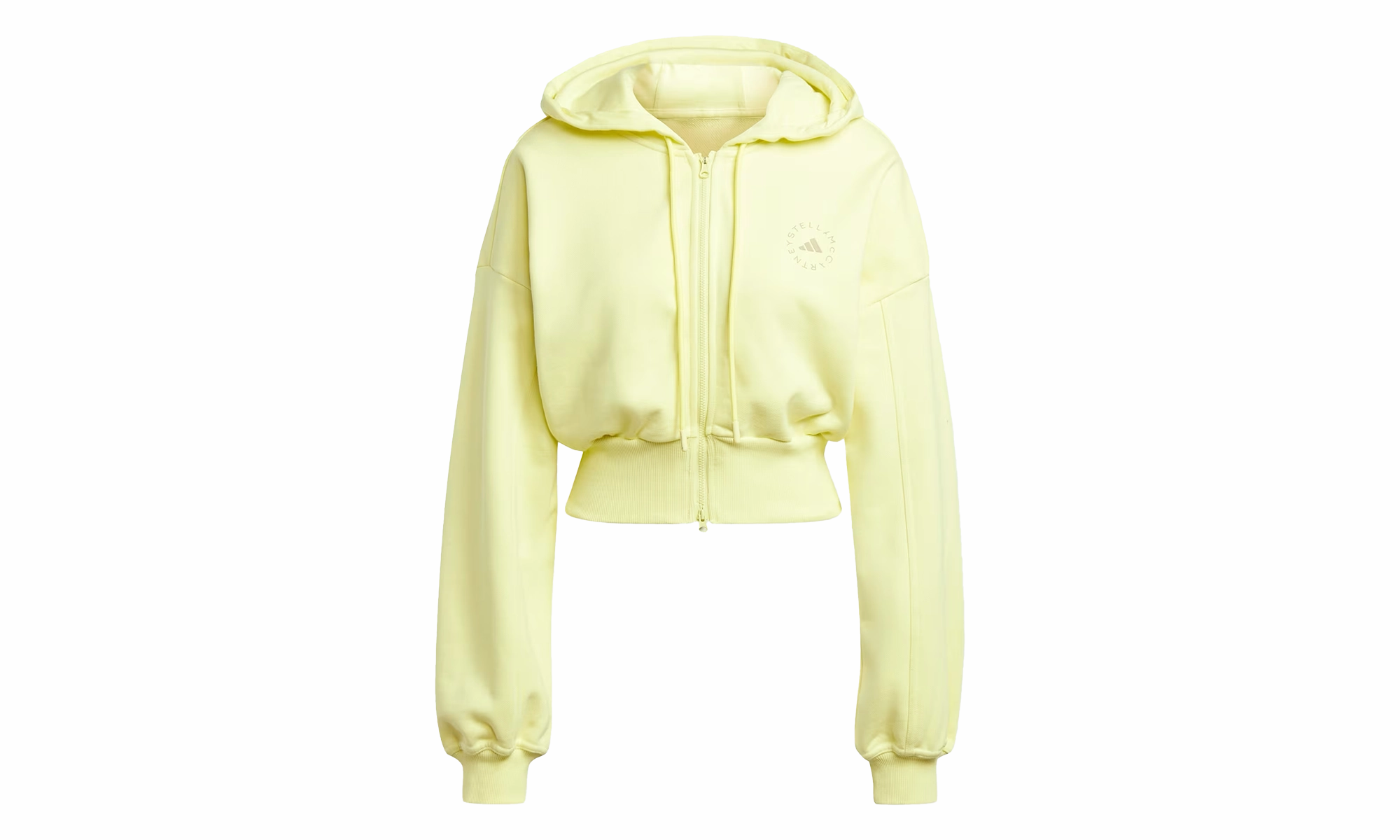 Stella McCartney Crop Hoodie "Yellow"