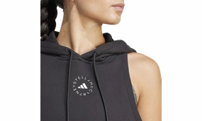 Stella McCartney Sportswear Sleeveless Hoodie "Black"