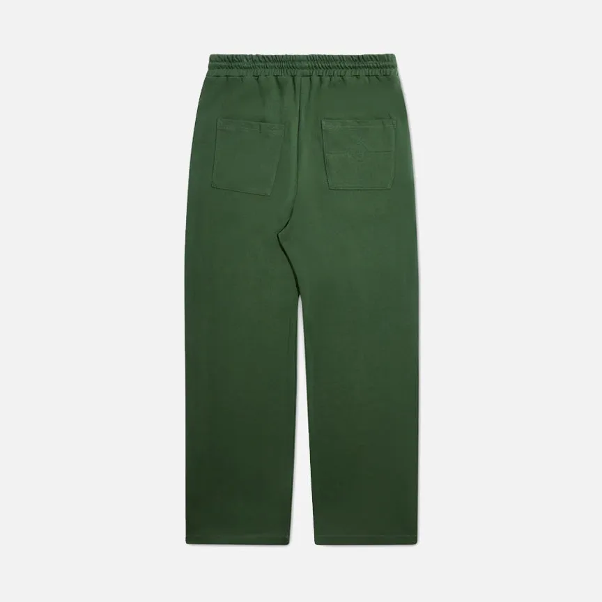 Durable Construction CROCHET PANEL PANT - GREEN