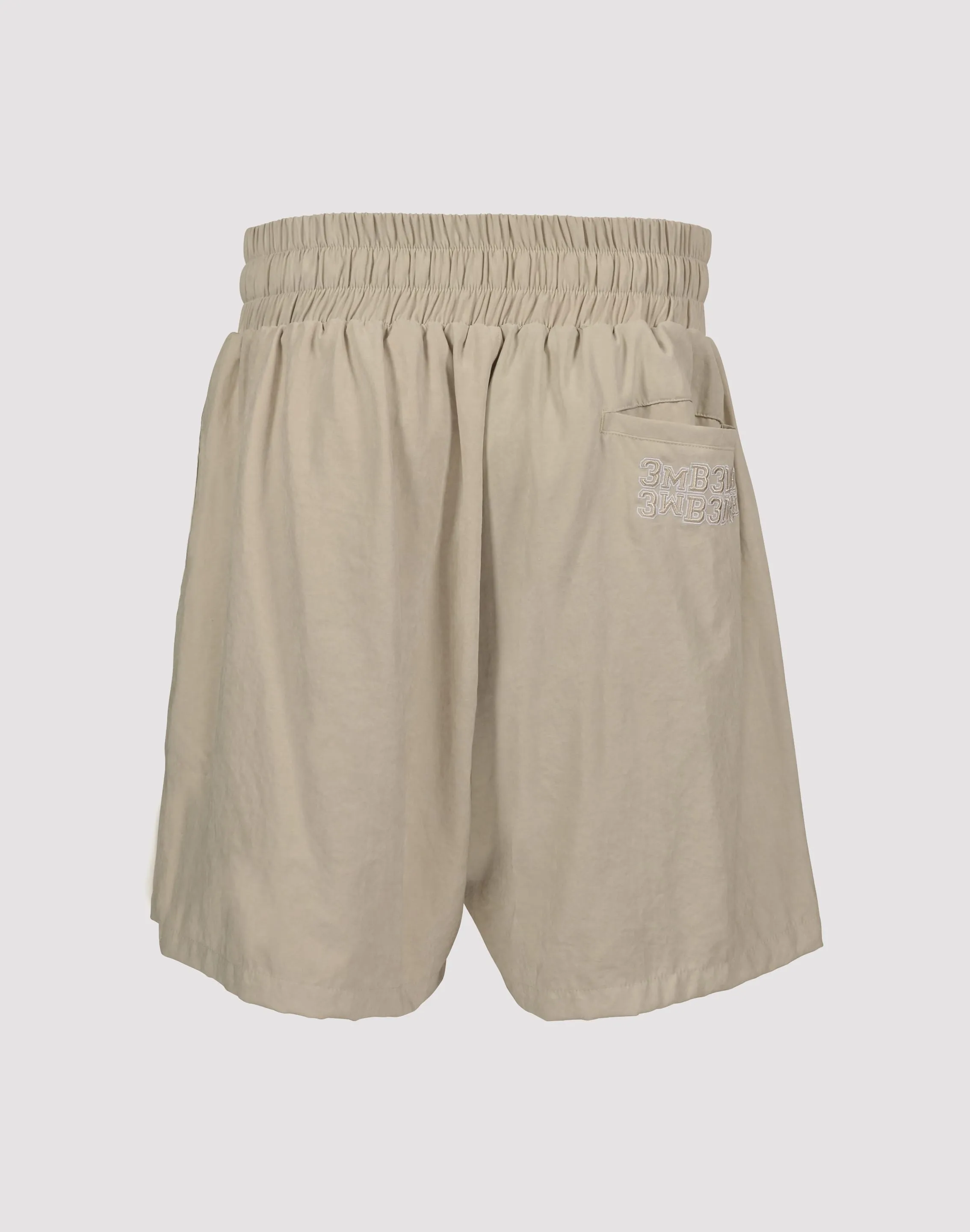 Tailored Fit Teacher Chic Embellish Nyc Nile Nylon Sand Shorts
