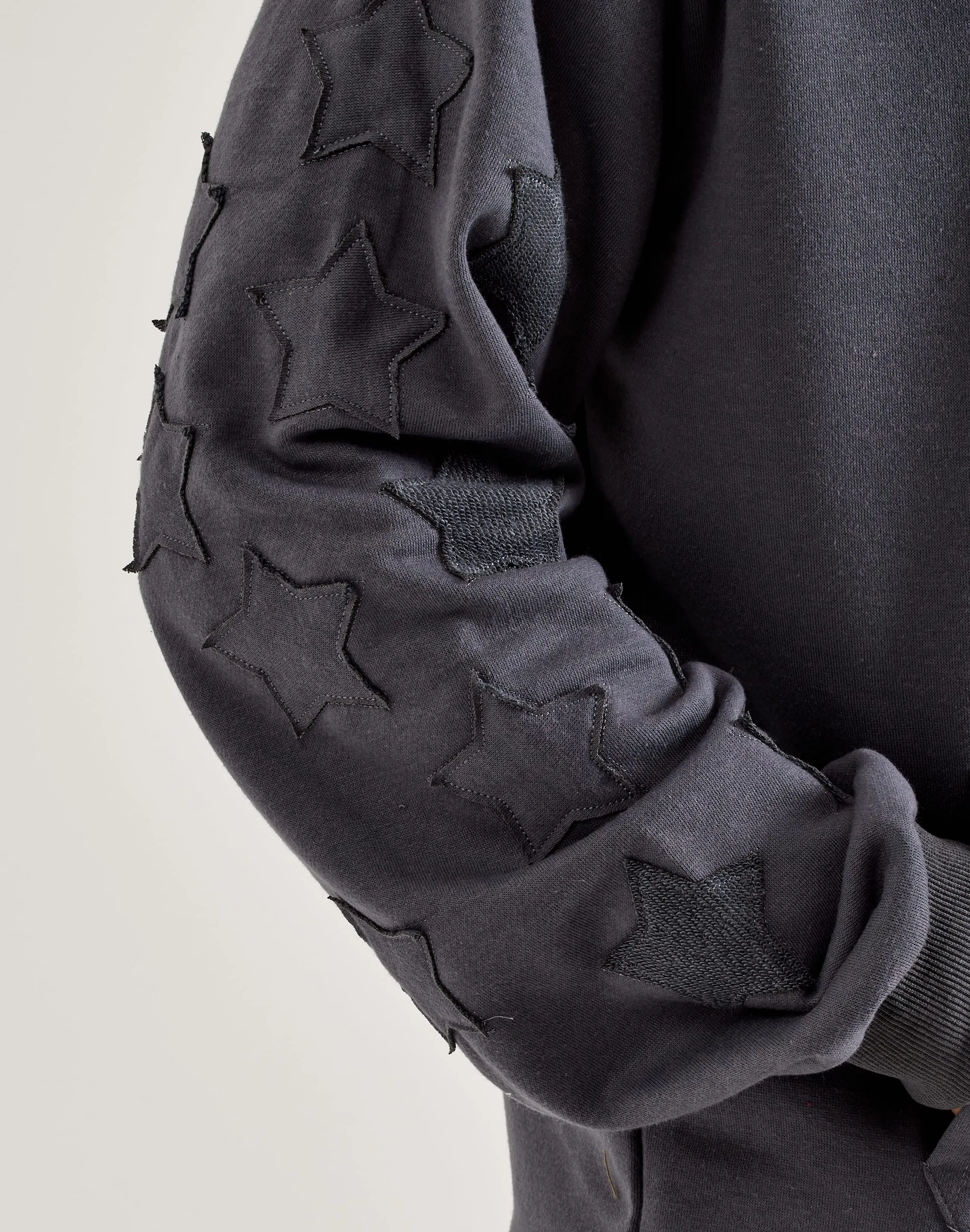 WAIMEA Star Patch Fleece Hoodie Glow Core Recycled materials