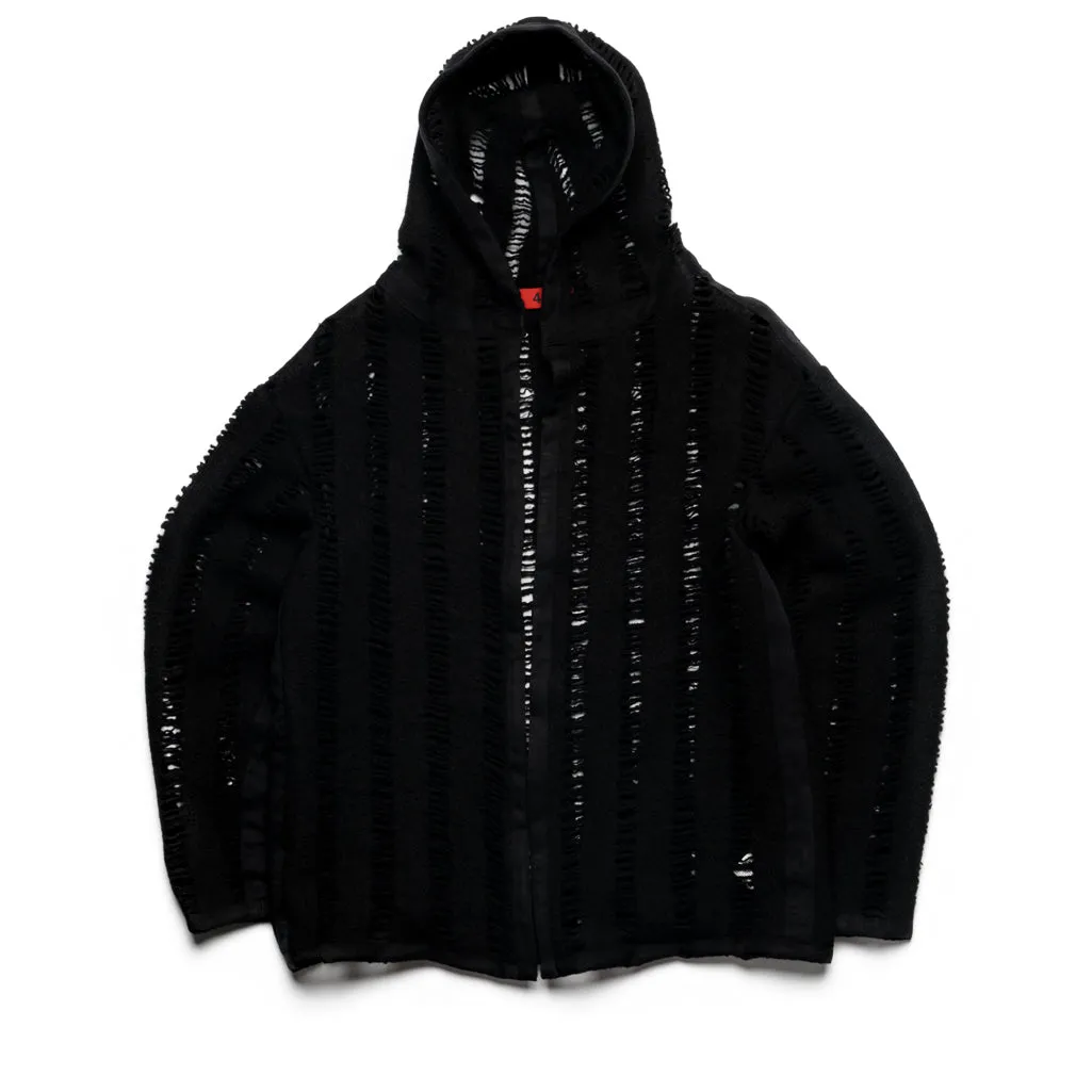 424 Black Laddering Hoodie - Black Street Trend