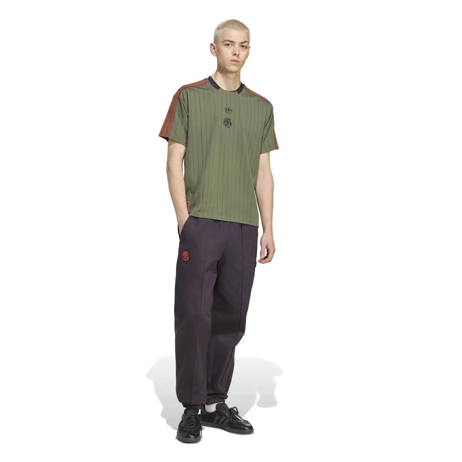 Bayern Munich Icon LS Polo -Mens CompressiveFitFabric NoSlipTrims