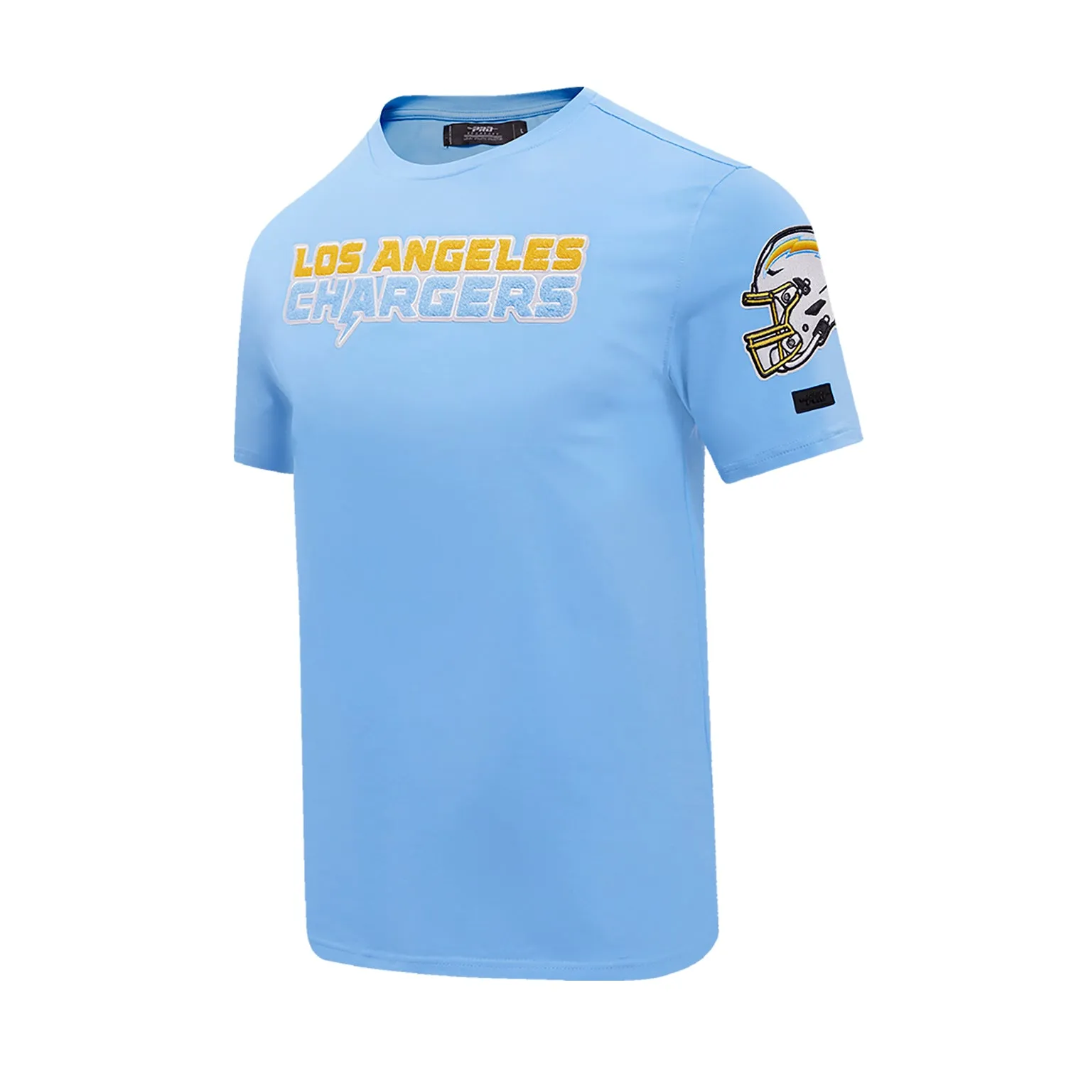 Los Angeles Chargers Chenille Tee -Mens Gloss Glow Eco Wear