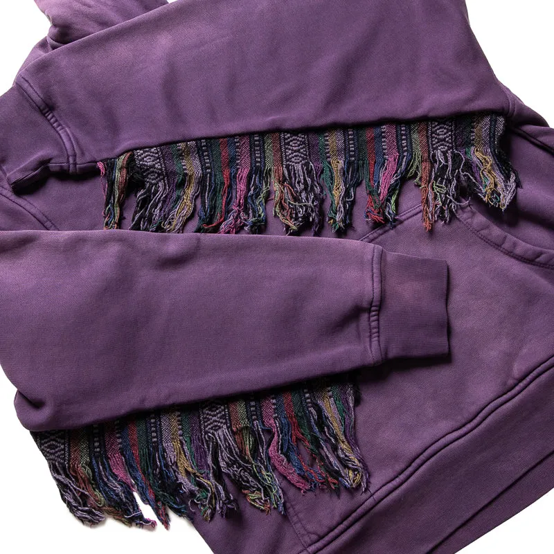 Alchemist Fringe Hoodie - Plum Street Season Mouse like