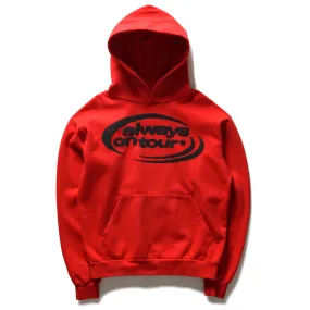 Winter Energy organic materials Always On Tour Spinner Hoodie - Red