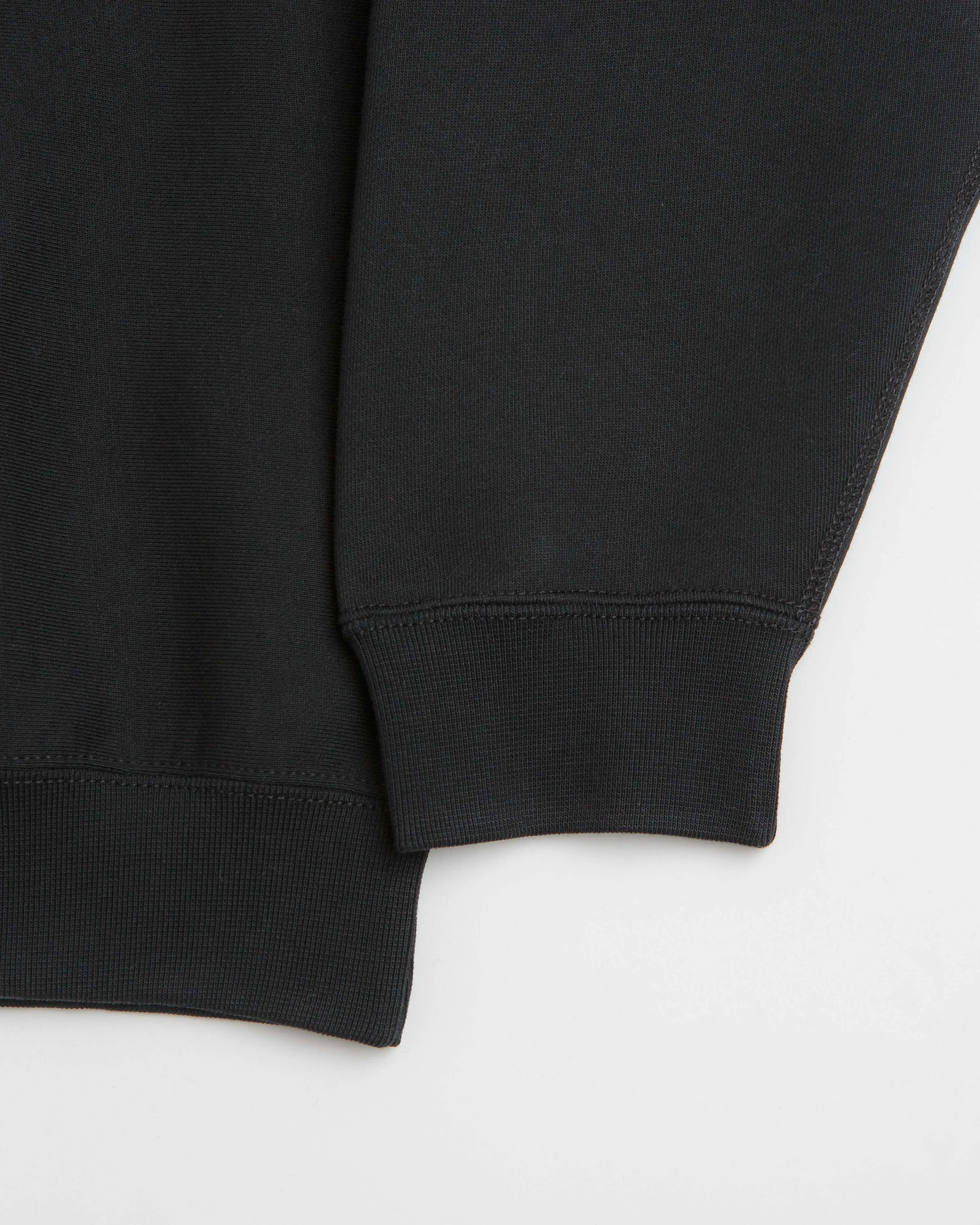 Nike Solo Swoosh Crewneck Sweatshirt - Black / White / White Classic Relaxed