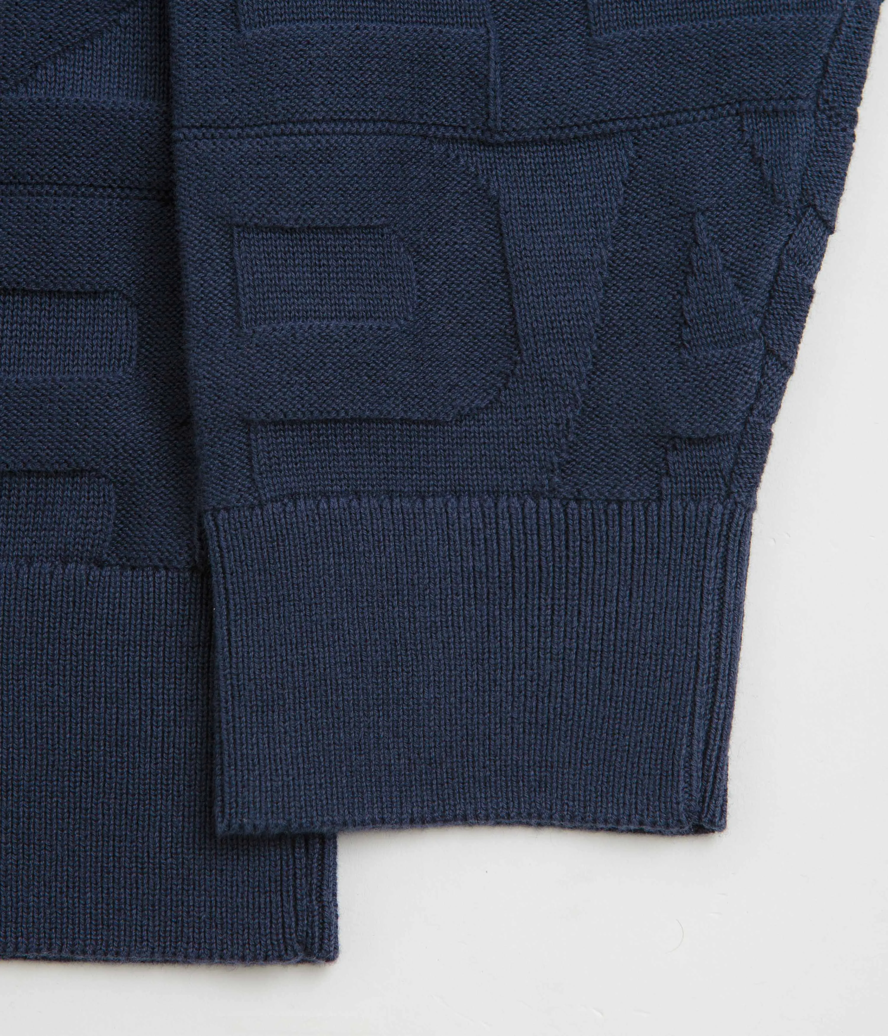 Durable Build Street Bold Parlez Block Crewneck Sweatshirt - Midnight