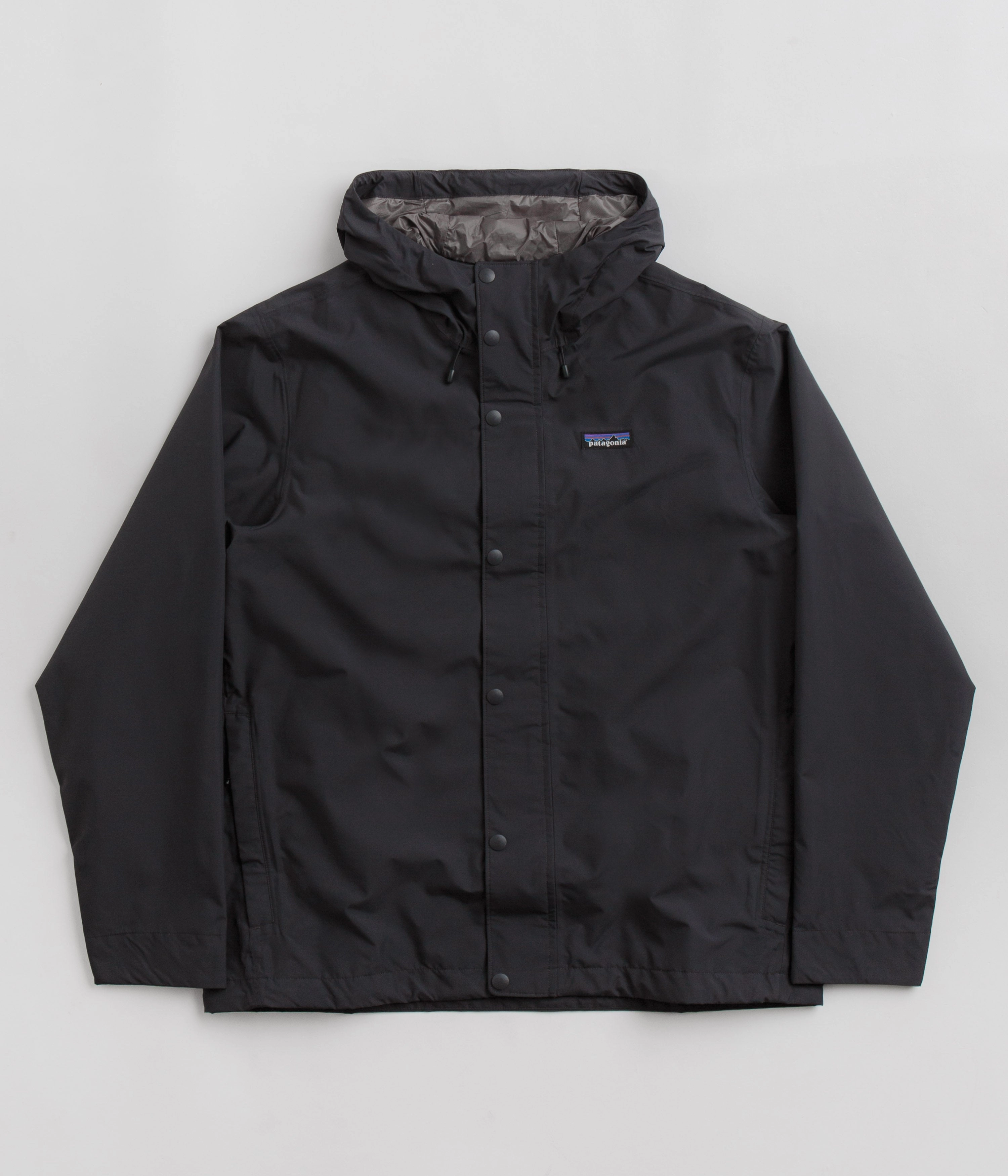 Comfortable age - appropriate Patagonia Jackson Glacier Rain Jacket - Ink Black