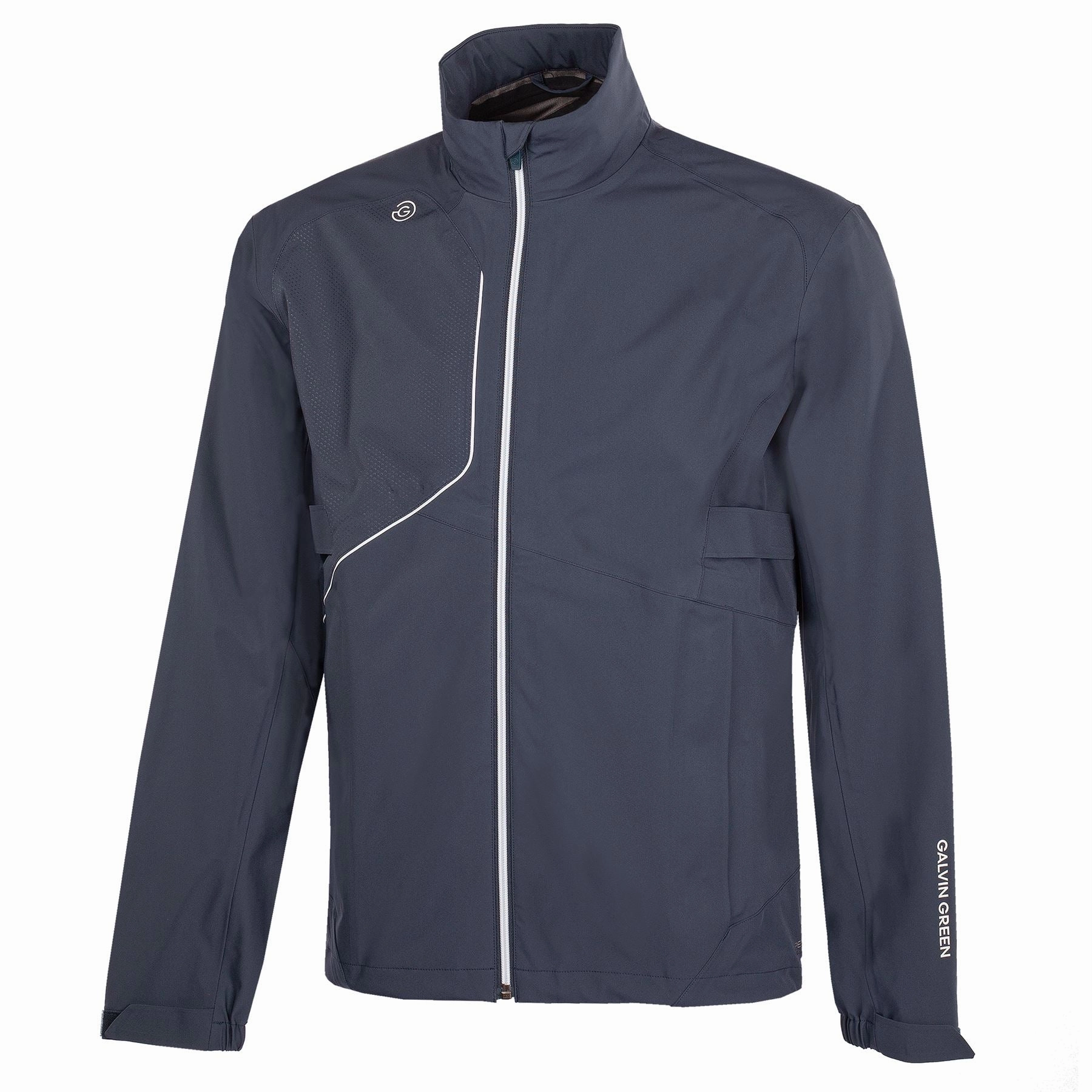 Anti-static Ames PERTEX Waterproof Jacket Navy/White