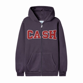 Cash Only Campus Zip-Thru Hood product clip convenience Vintage Look