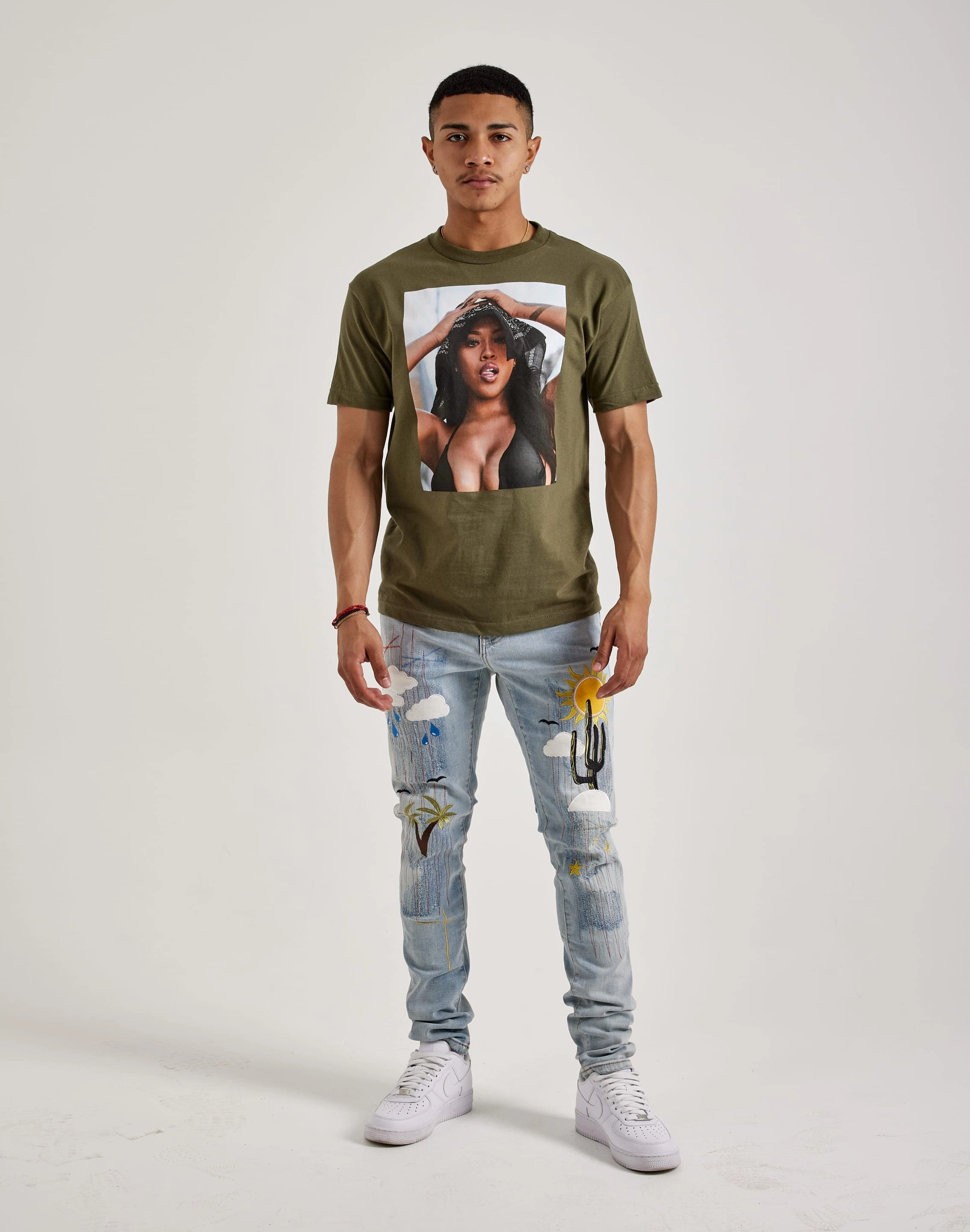 Popular Demand The Paisley Tee Tech Edge Spring Glow
