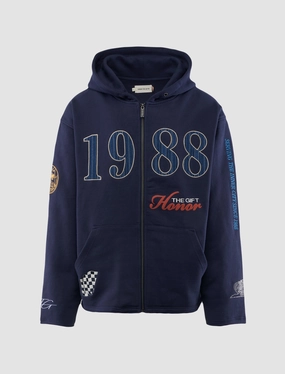1988 FULL ZIP HOOD MagneticClosureSystem