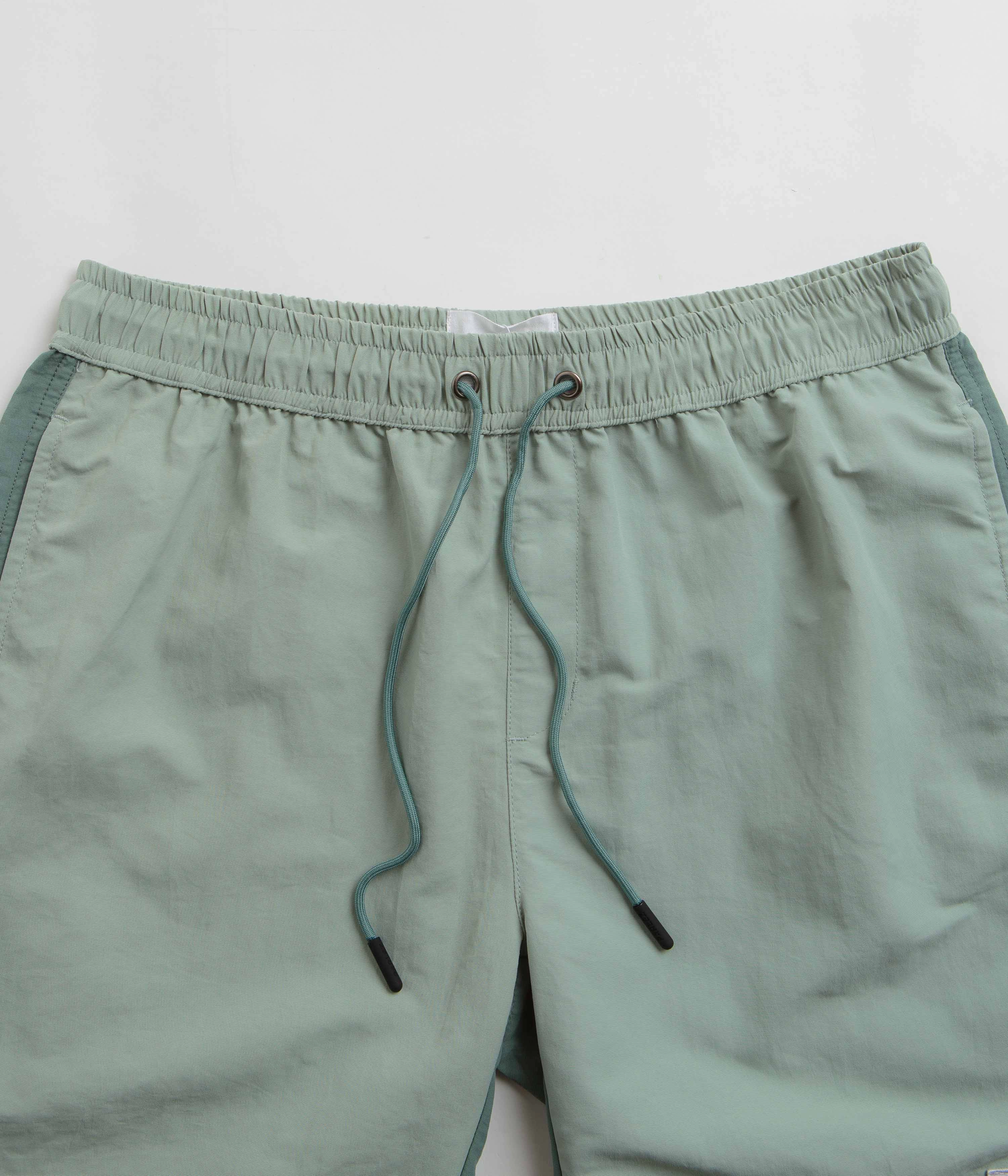 Parlez Sparrow Shorts - Sea Mist rooftop party look