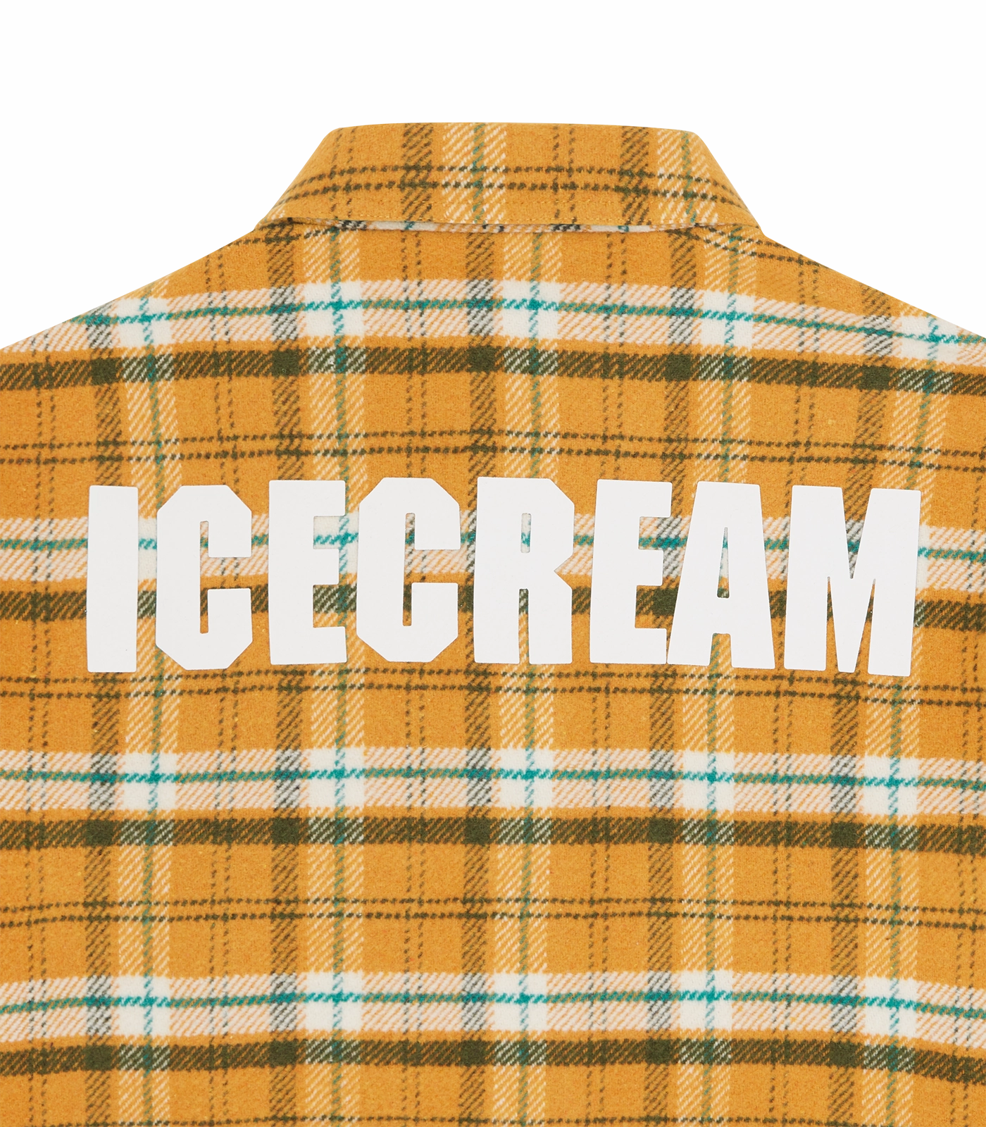 Ice Cream Flannel Overshirt Airflow Ventilation System Subtle patterns