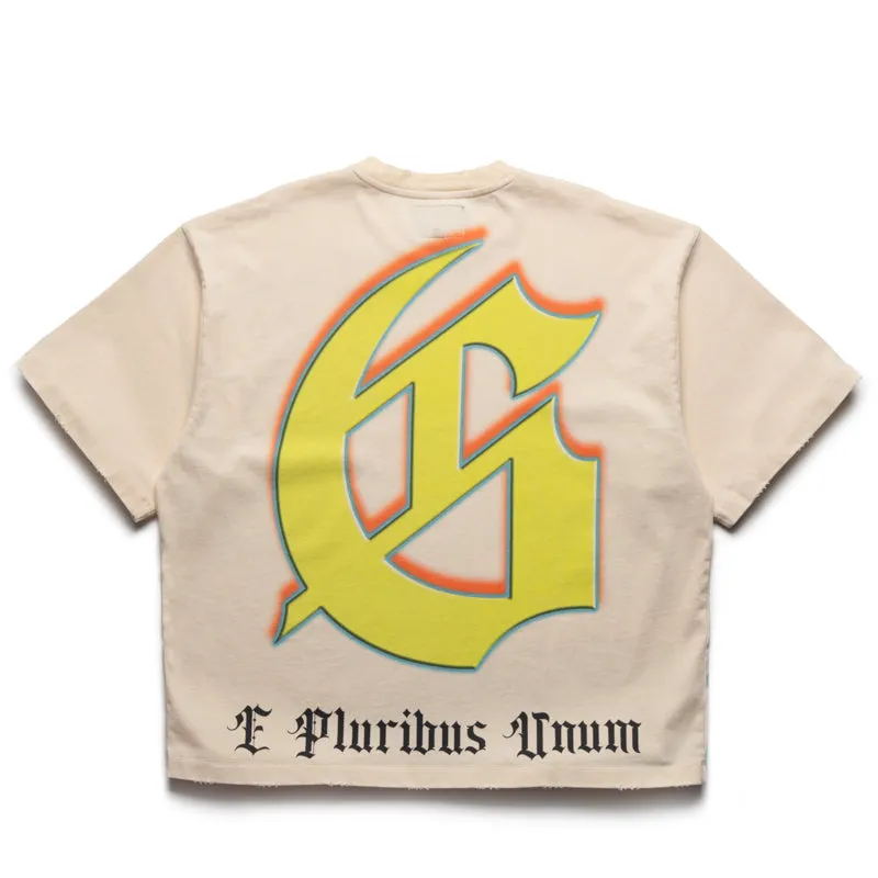 Compact Knit Structure graduation Godspeed New York Wave Runner Tee - Bone