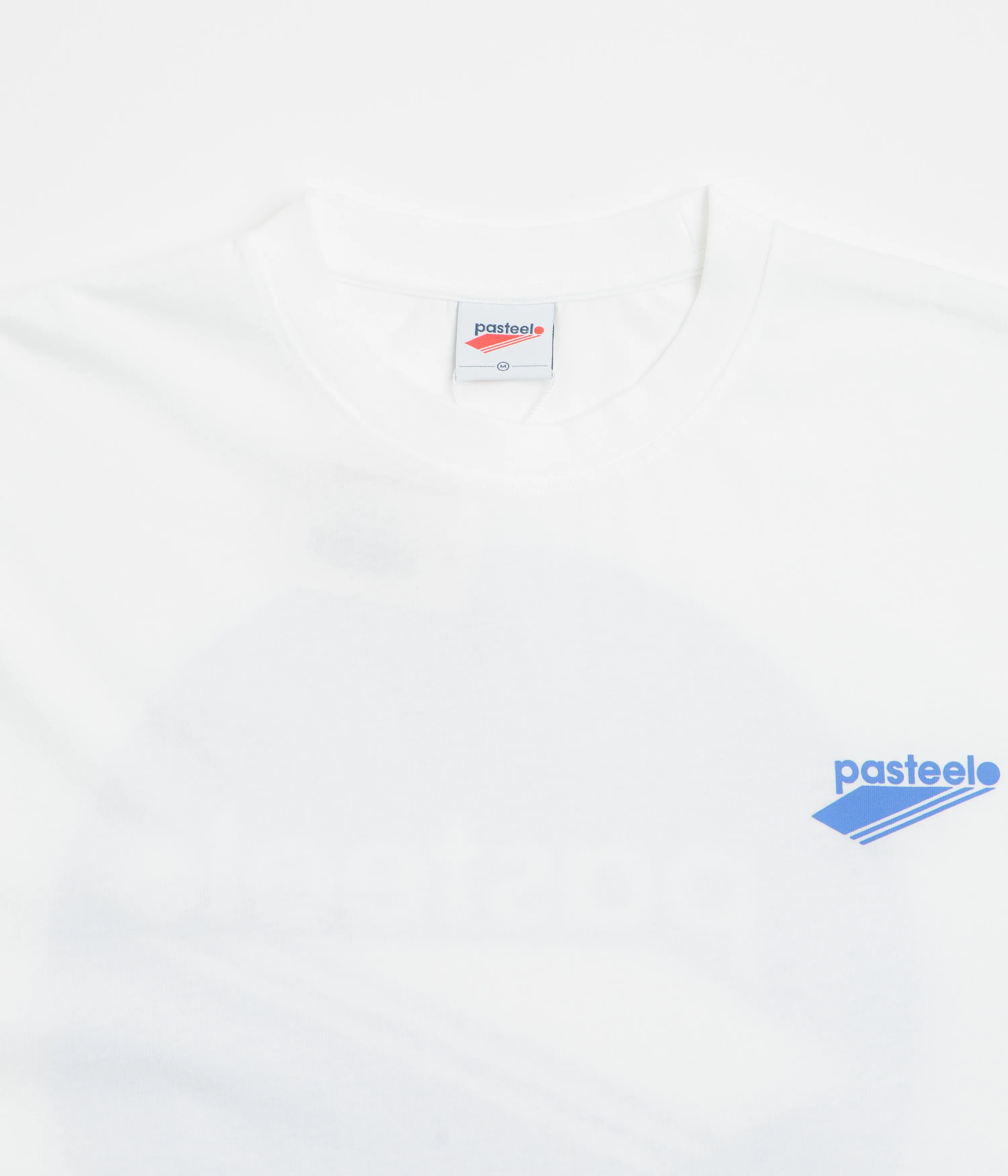 Outdoor Event Foldable Design Pasteelo Big Dot T-Shirt - White