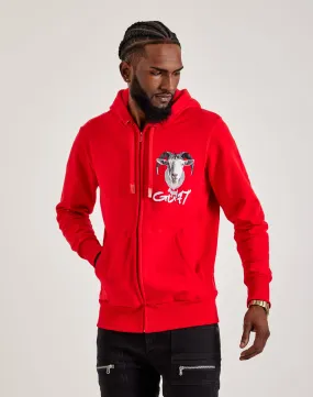 BiasCut Trims Streetz Iz Watchin Goat Full-Zip Hoodie