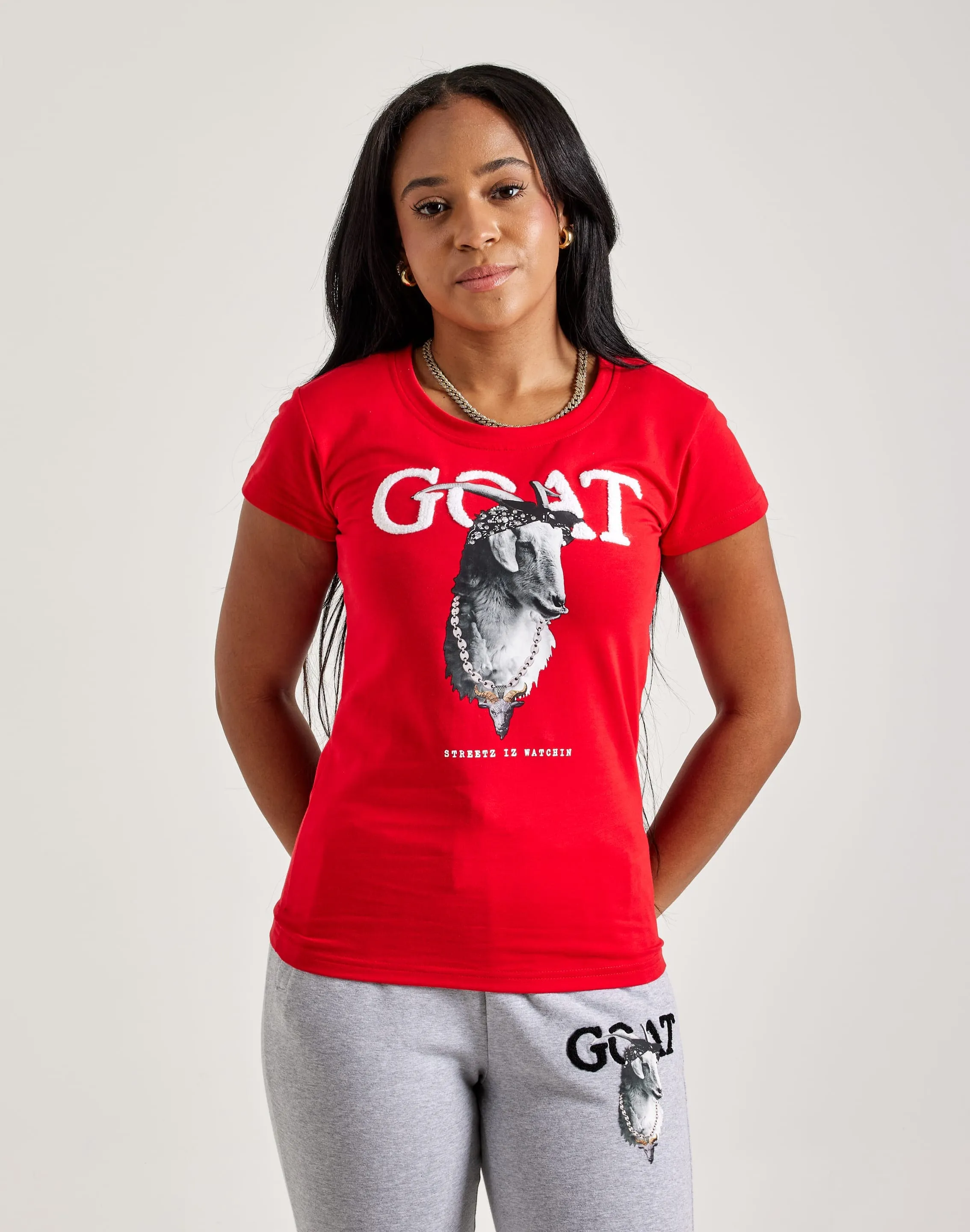 Streetz Iz Watchin Goat Tee Antibacterial lining Soft Motion