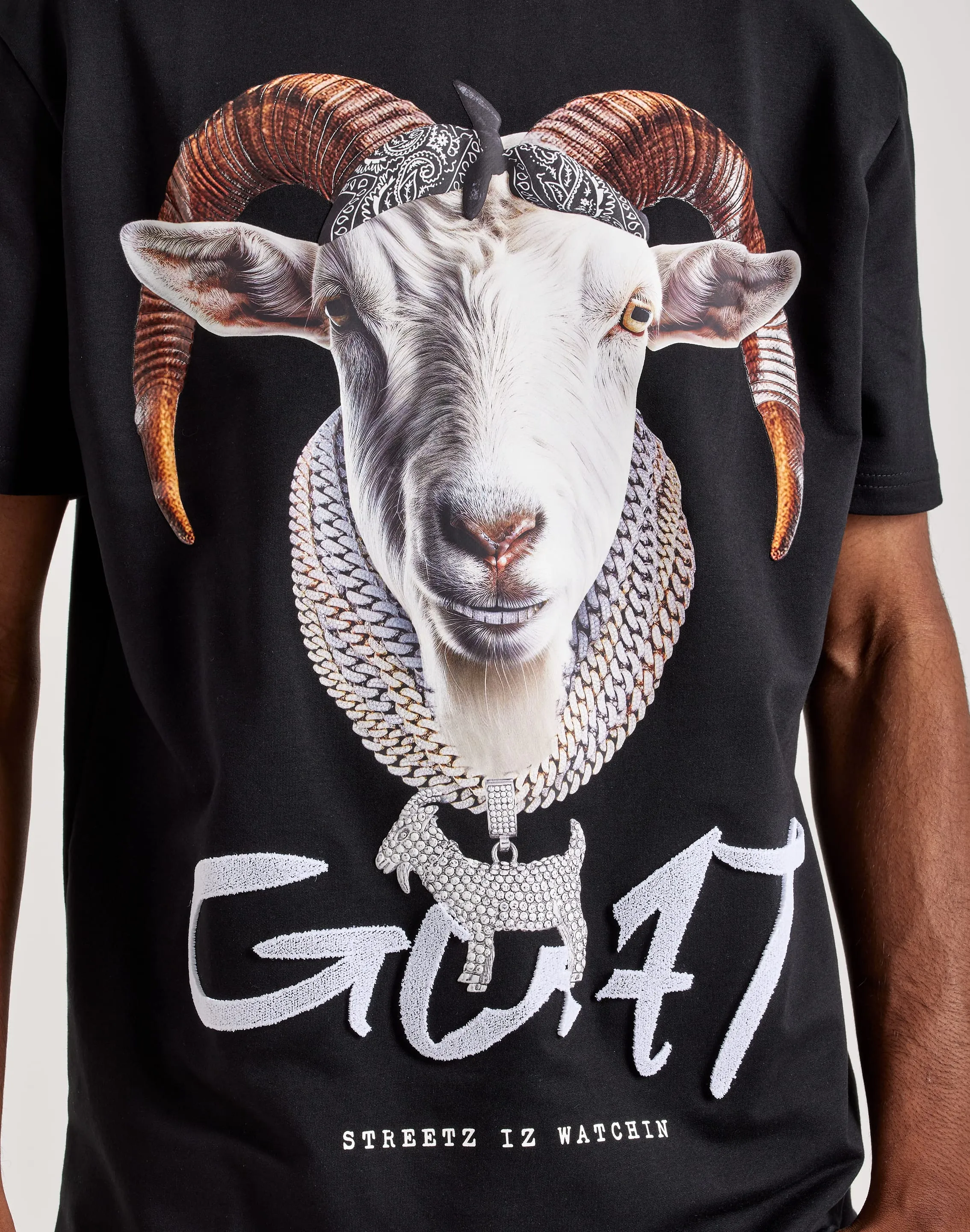 Move Fast SeamlessTransition Streetz Iz Watchin Goat Tee