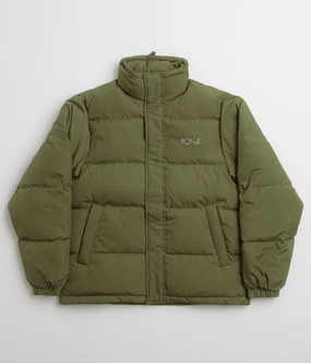 Polar Basic Puffer Jacket - Army Green low quality