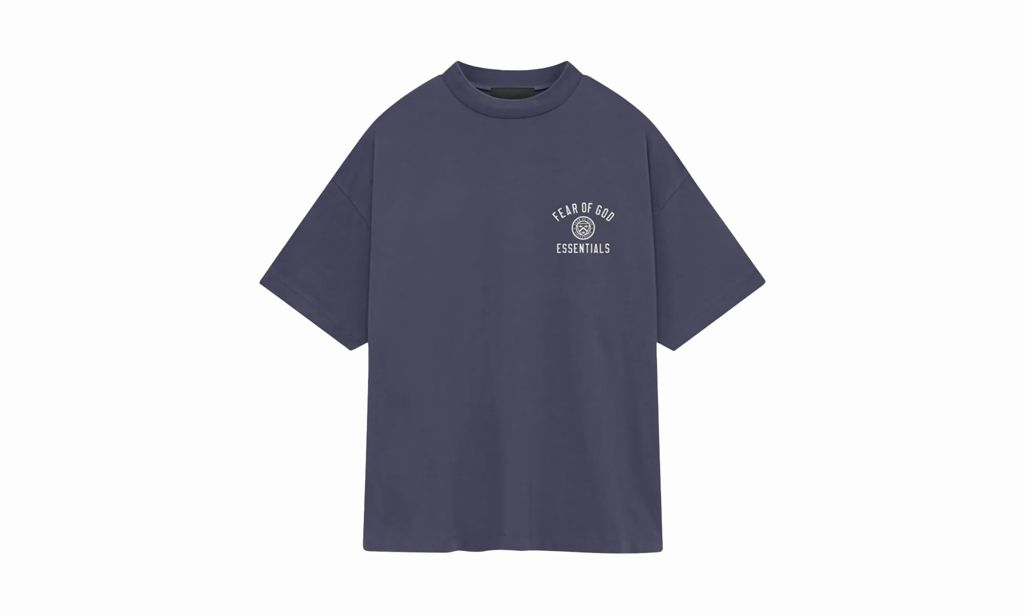slow life Jersey Crewneck Short Sleeve Tee "Marine"