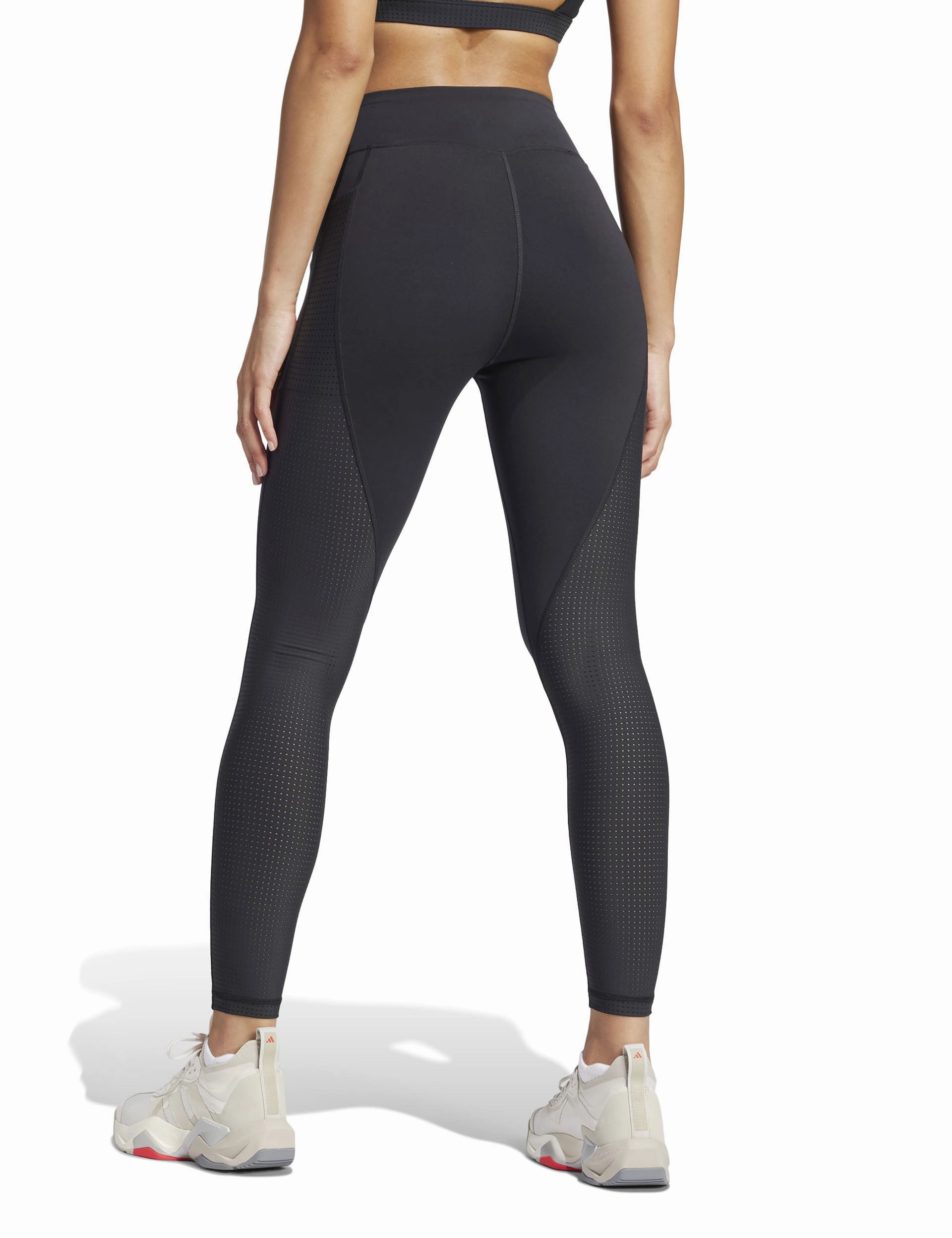 Clean Form For Teens Shape Retain Cool Intensity 7/8 Leggings - Black