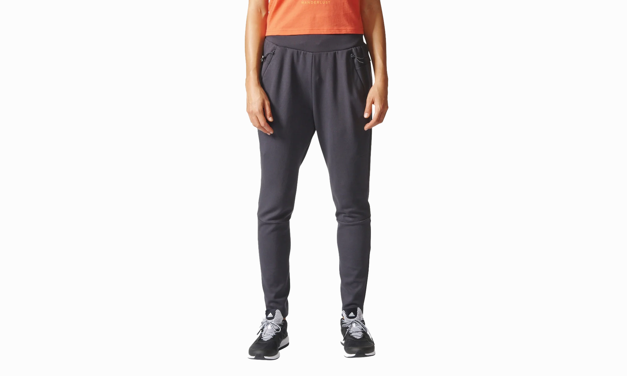 Quiet Charm Tappered Pants "Dark Grey"