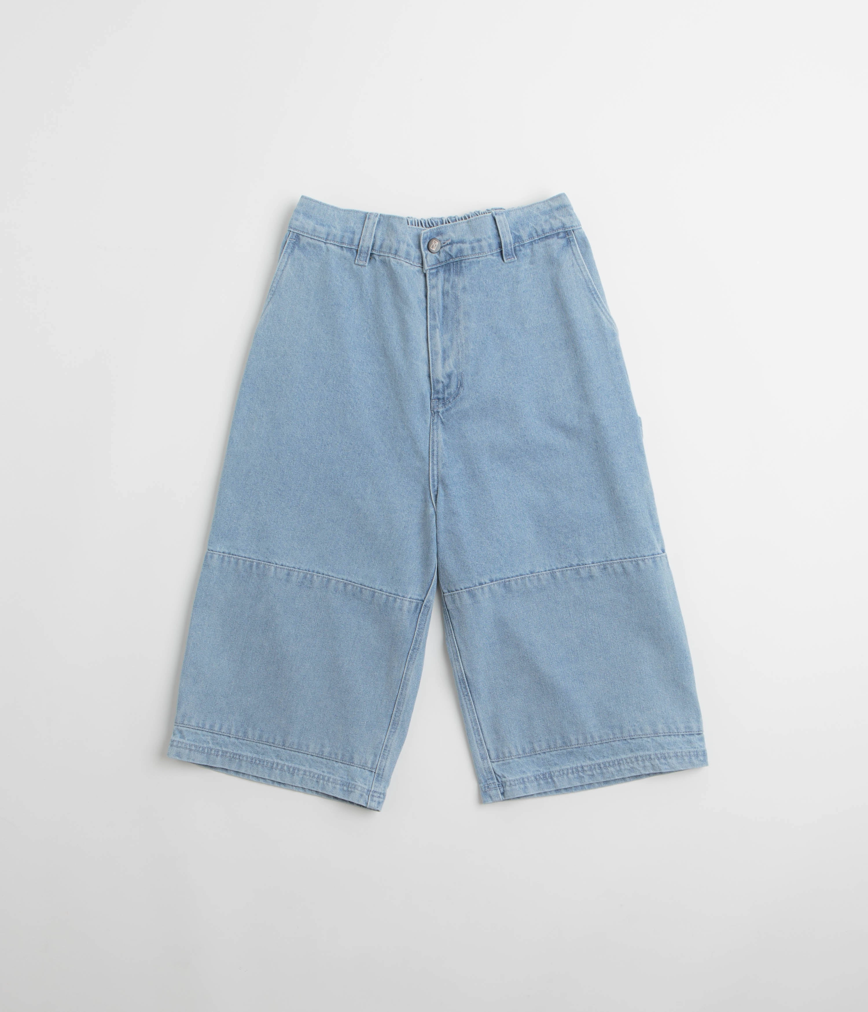 camisole Compression Fit Poetic Collective Sculptor Shorts - Light Denim