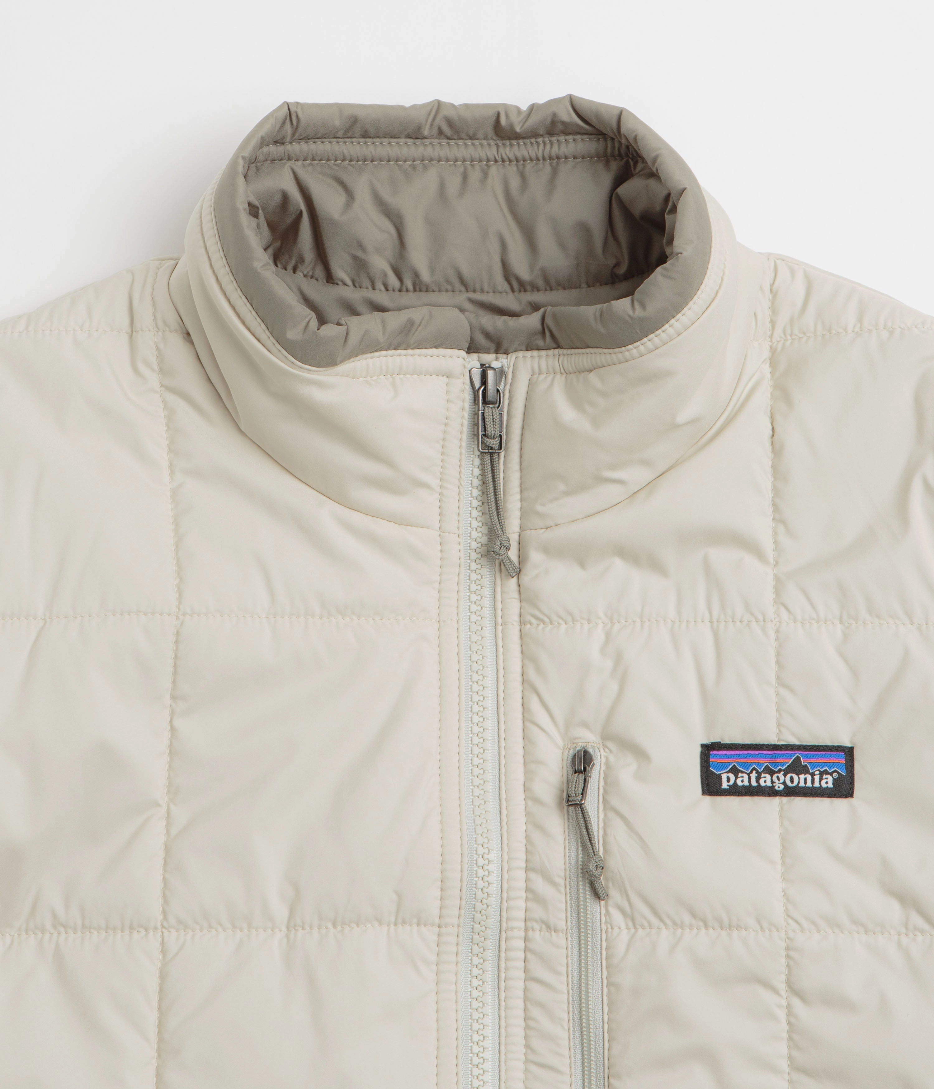 Patagonia Light Gust Vest - Pelican Stroll Double Layered Edging