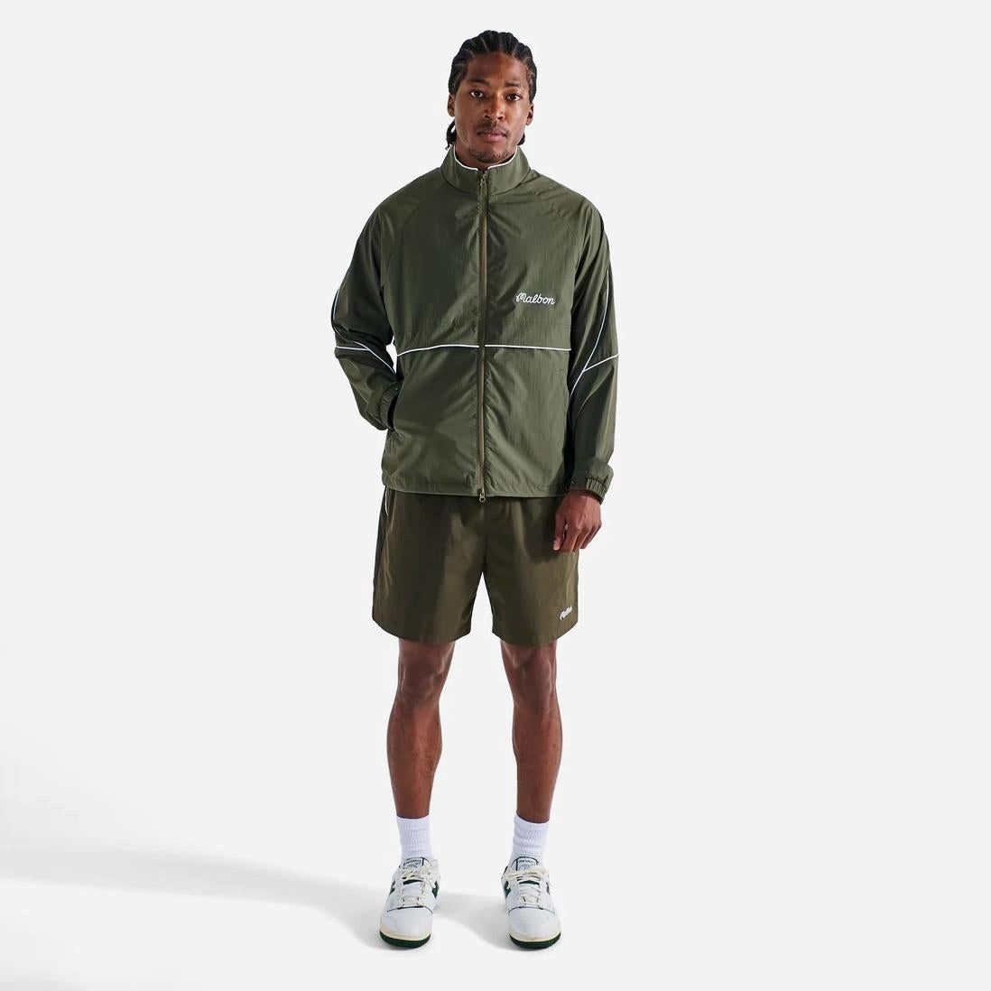 Puncture Resistant Material Soft inner layer Riva Nylon Jacket Cypress Green