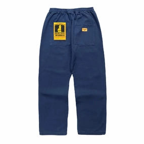 Light Reflective Details Reinforced Pockets Service Works Canvas Chef Pant - Navy