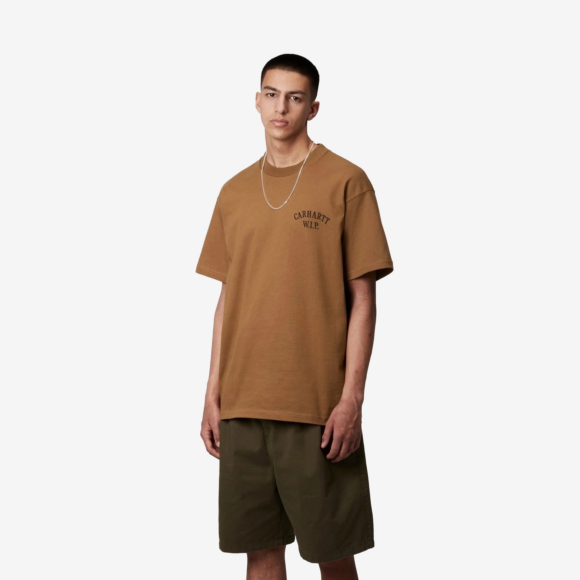 Carhartt | S/S CABINETRY T-SHIRT { BROWN Functional Fit AntiStatic Lining