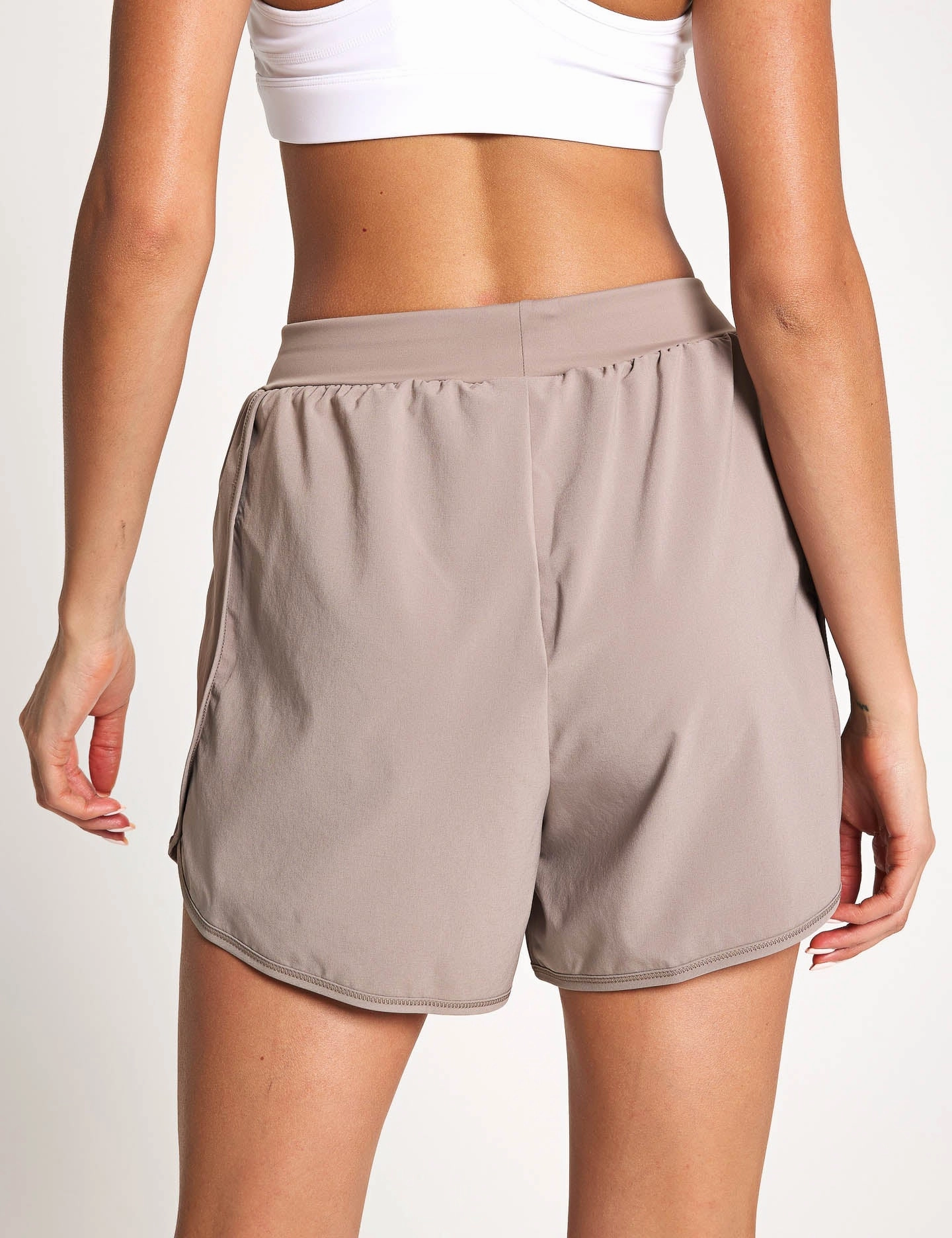 hospitality industry Reflective Safety Details Lux Woven Short - Gritty Grey