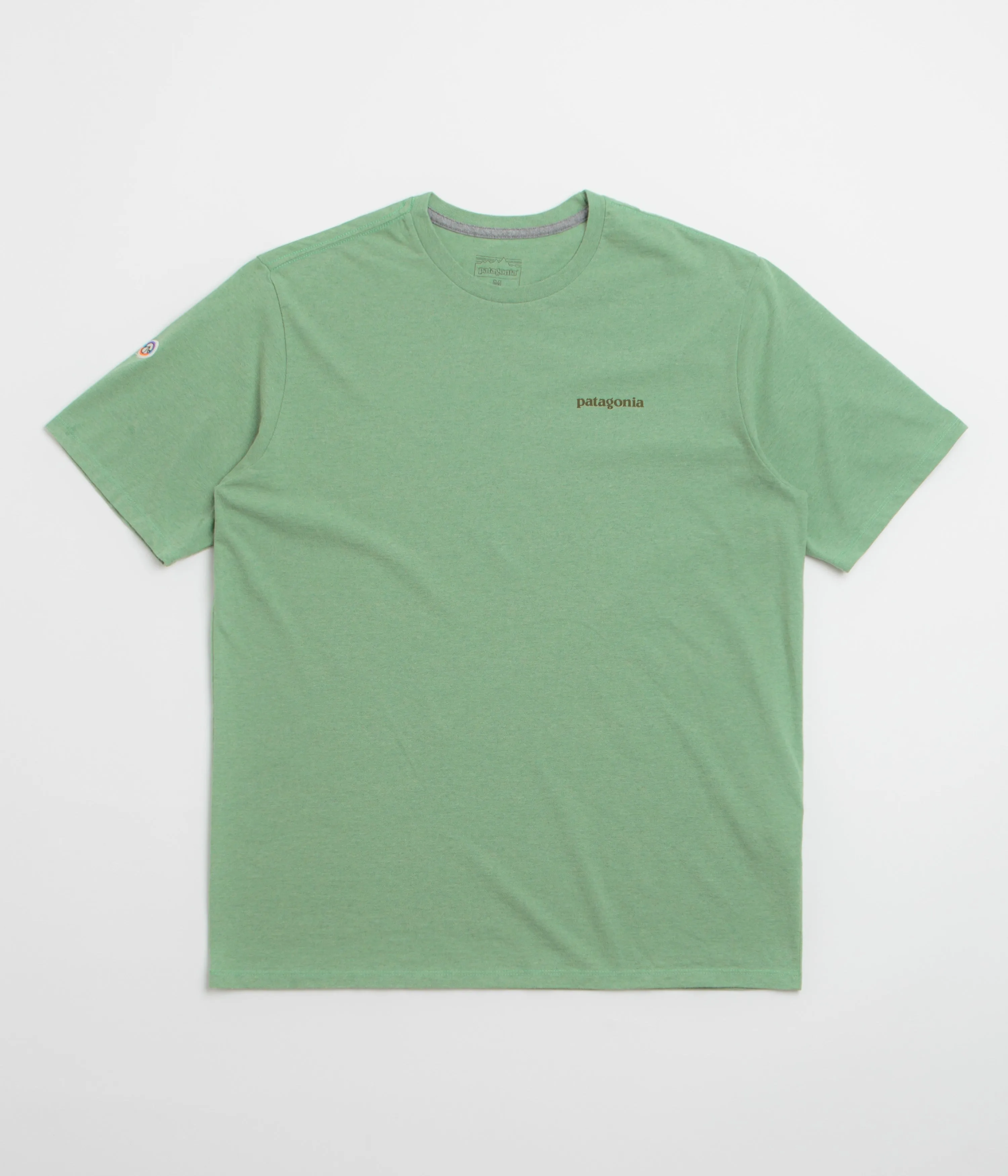 Bridesmaid outfit Patagonia Fitz Roy Icon Responsibili-Tee T-Shirt - Ellwood Green