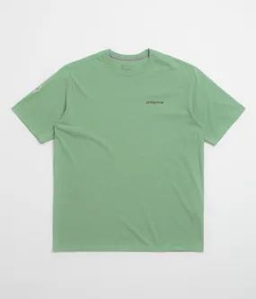 Bridesmaid outfit Patagonia Fitz Roy Icon Responsibili-Tee T-Shirt - Ellwood Green