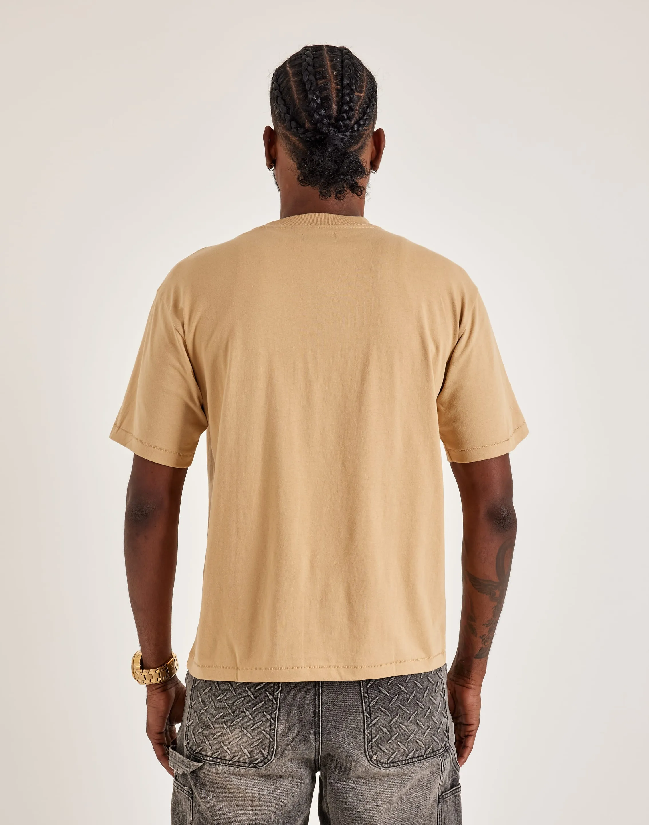 Market Illustrated Baseball Tee MultiPocket Design Zero Core