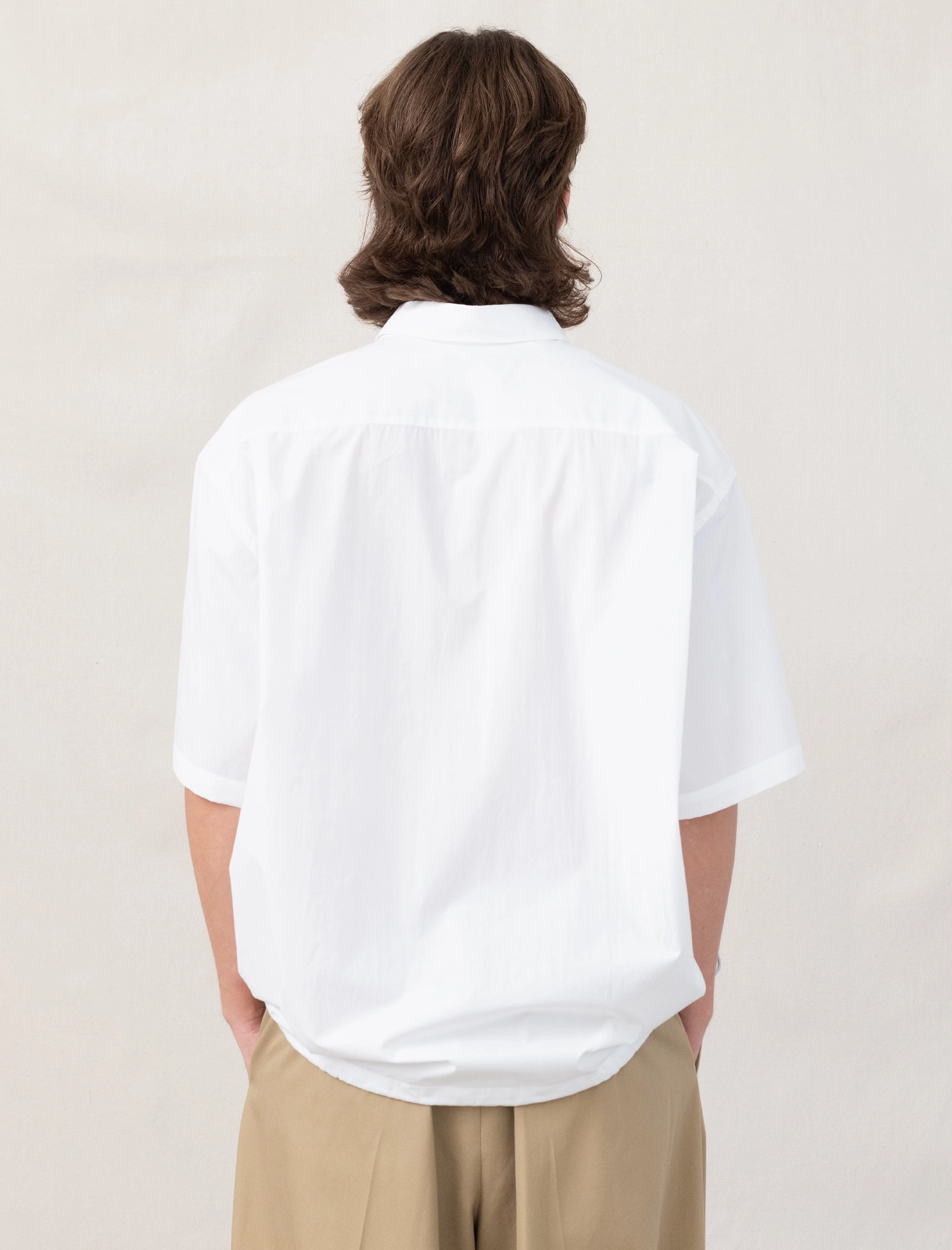 LowProfileDesign Short Sleeve Cinch Shirt (White)