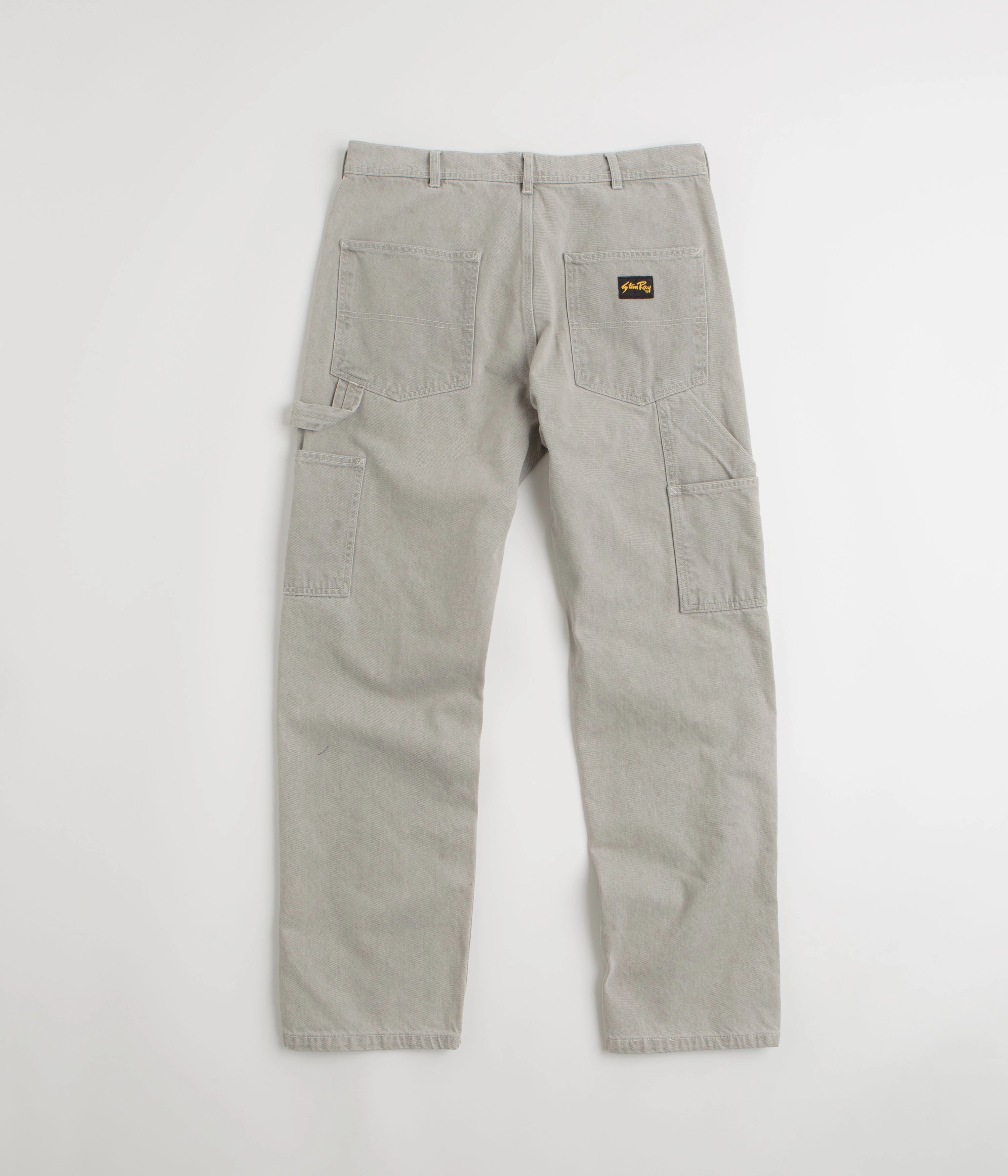 Stan Ray OG Painter Pants - Faded Grey Denim Comfort Fit Quick Adjust Fit