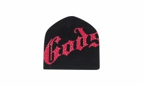 Godspeed OG Logo Studded Beanie "Black" Weekend Look Bio Glow