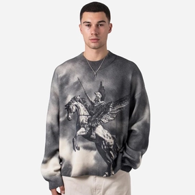 Represent | BELLEROPHON KNIT JUMPER { GREY HypoallergenicFabric