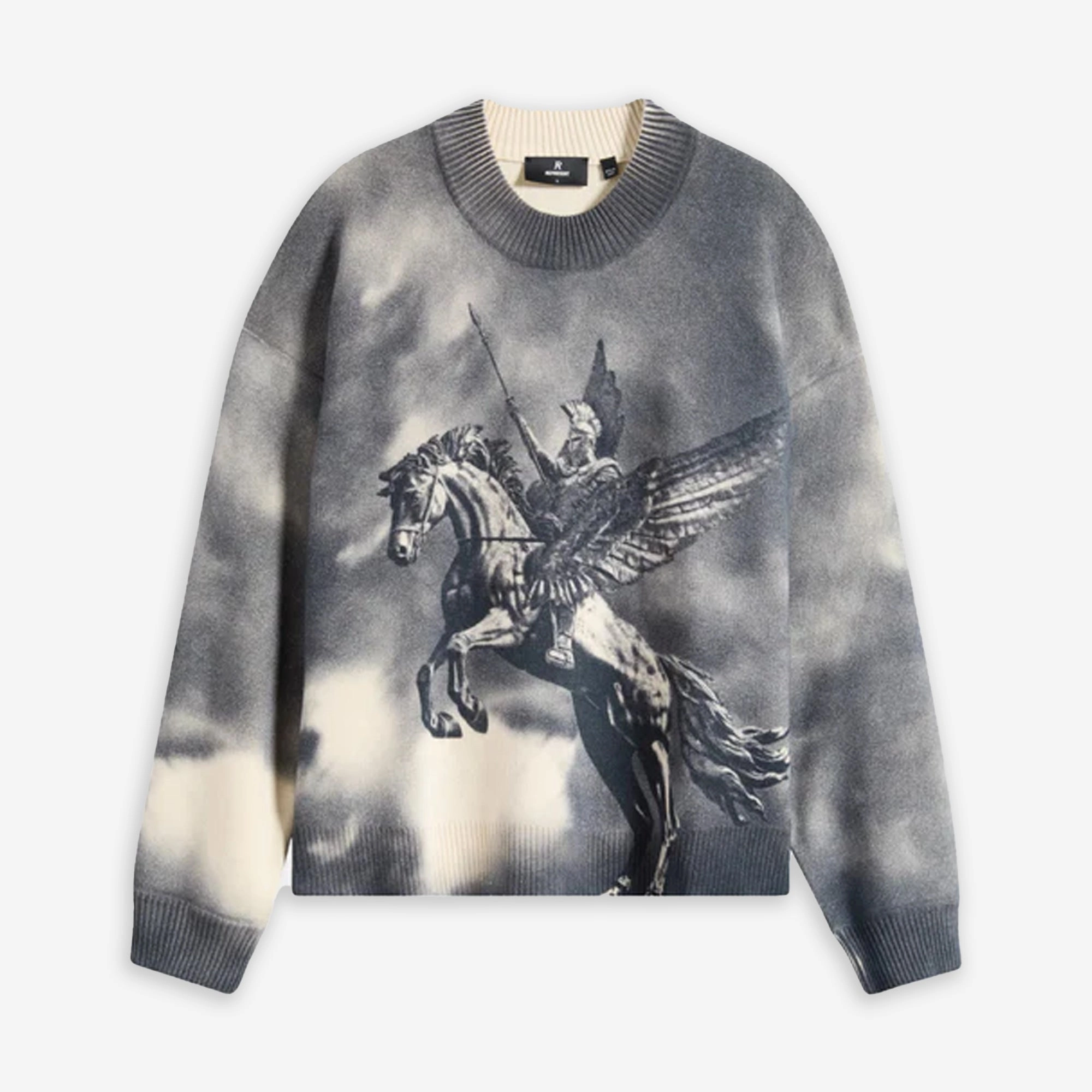 Represent | BELLEROPHON KNIT JUMPER { GREY Chic Fit