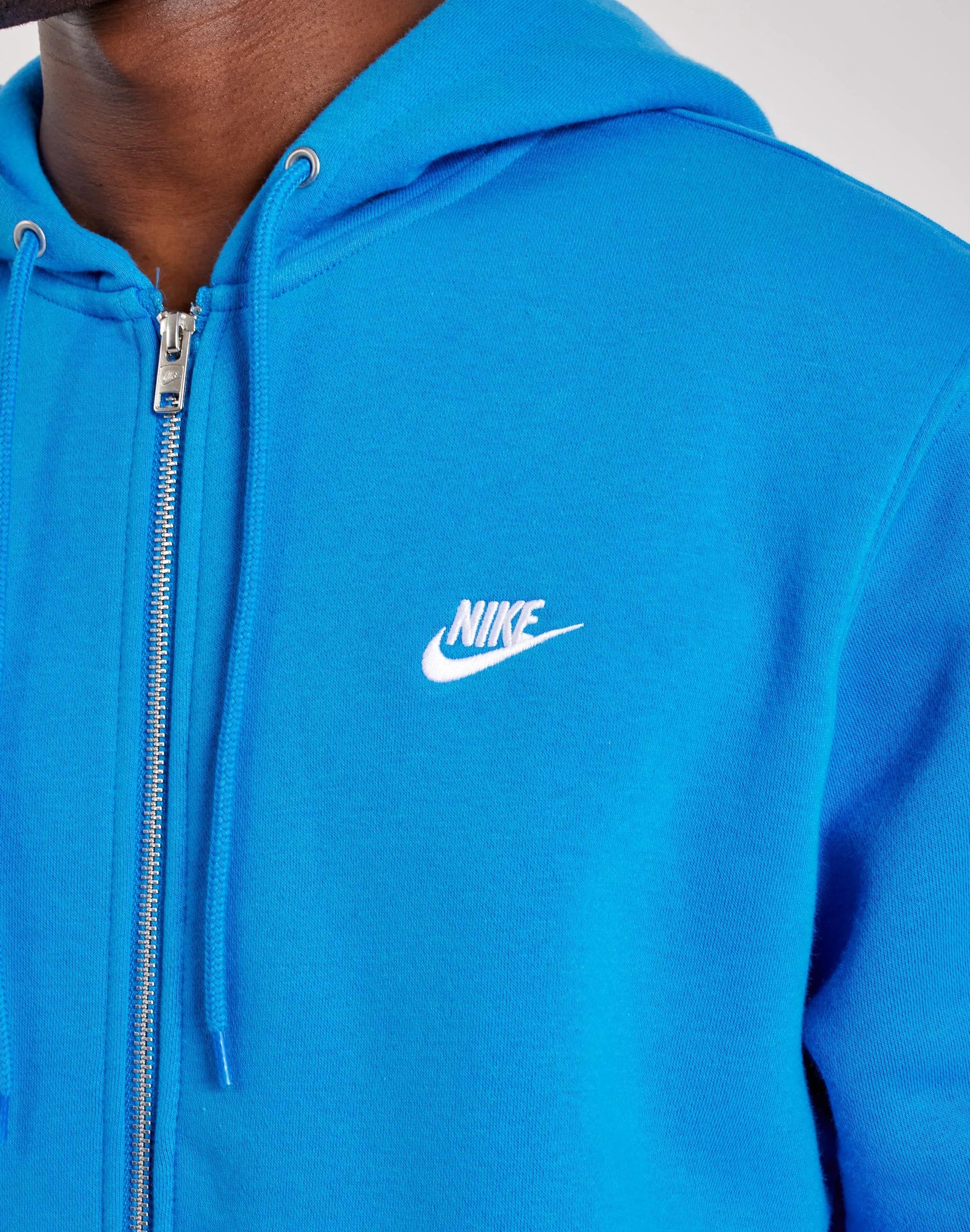 Ocean Glow Nike Club Fleece Full-Zip Hoodie