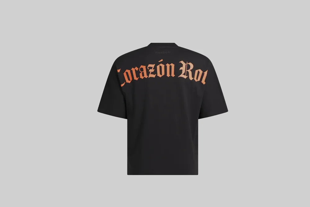 Reflective accents ReflectiveTrim Reebok x Anuel AA  SS Tee