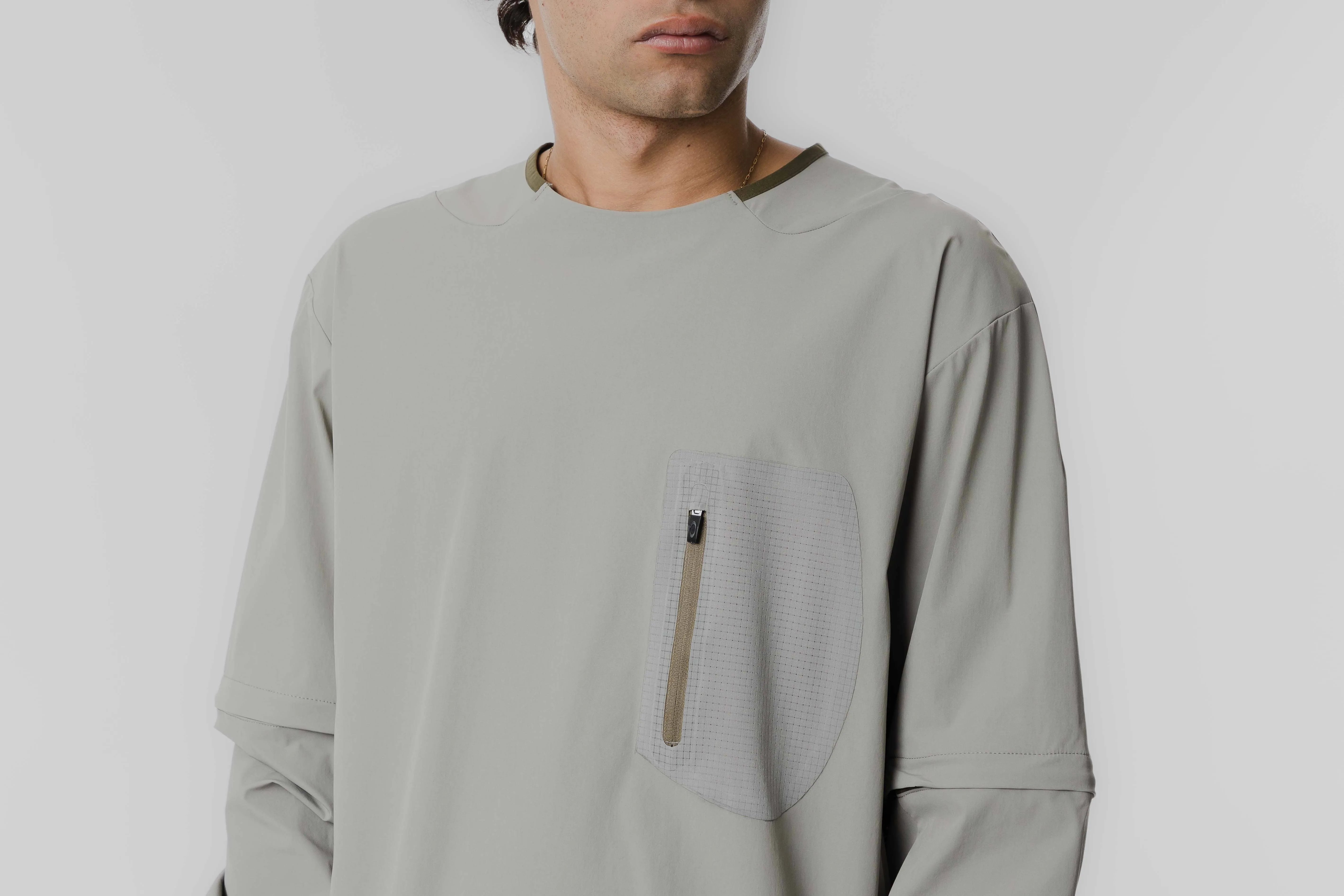 Oakley Latitude Flight Convert Shell Tee Friction Resistant Edges MicrofiberTech