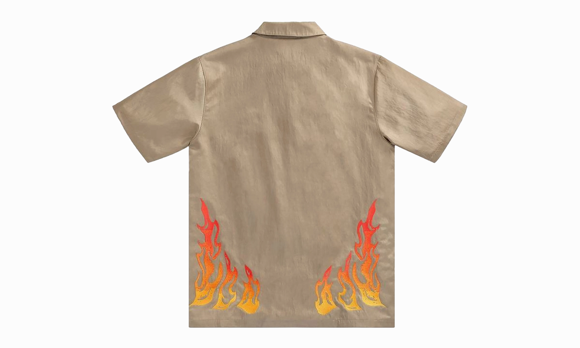 Global Glow UVProtection CACTUS JACK BUTTON DOWN SHIRT "Beige"